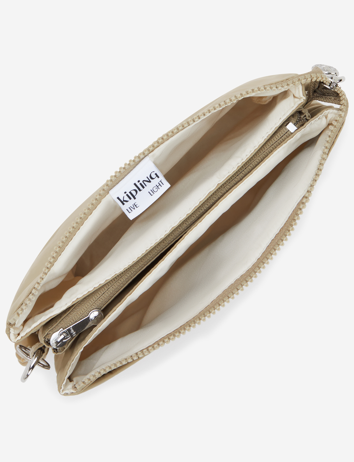 KIPLING ريري بوهو تان Small حقيبة كروس (مع حزام كتف قابل للإزالة) I7679-1HX