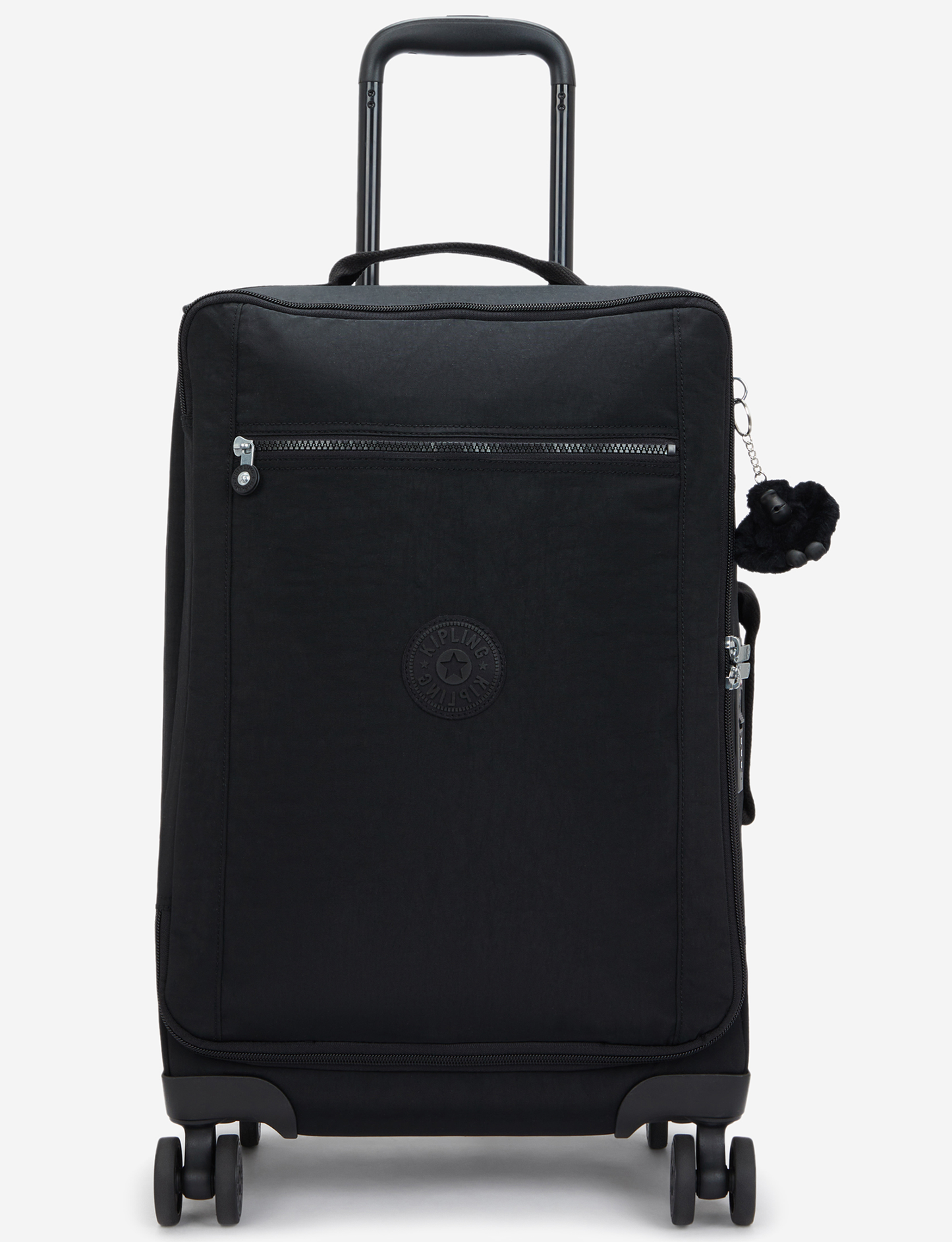 حقيبة سفر صغيرة بعجلات طراز KIPLING Jet S Black Noir I9872-P39