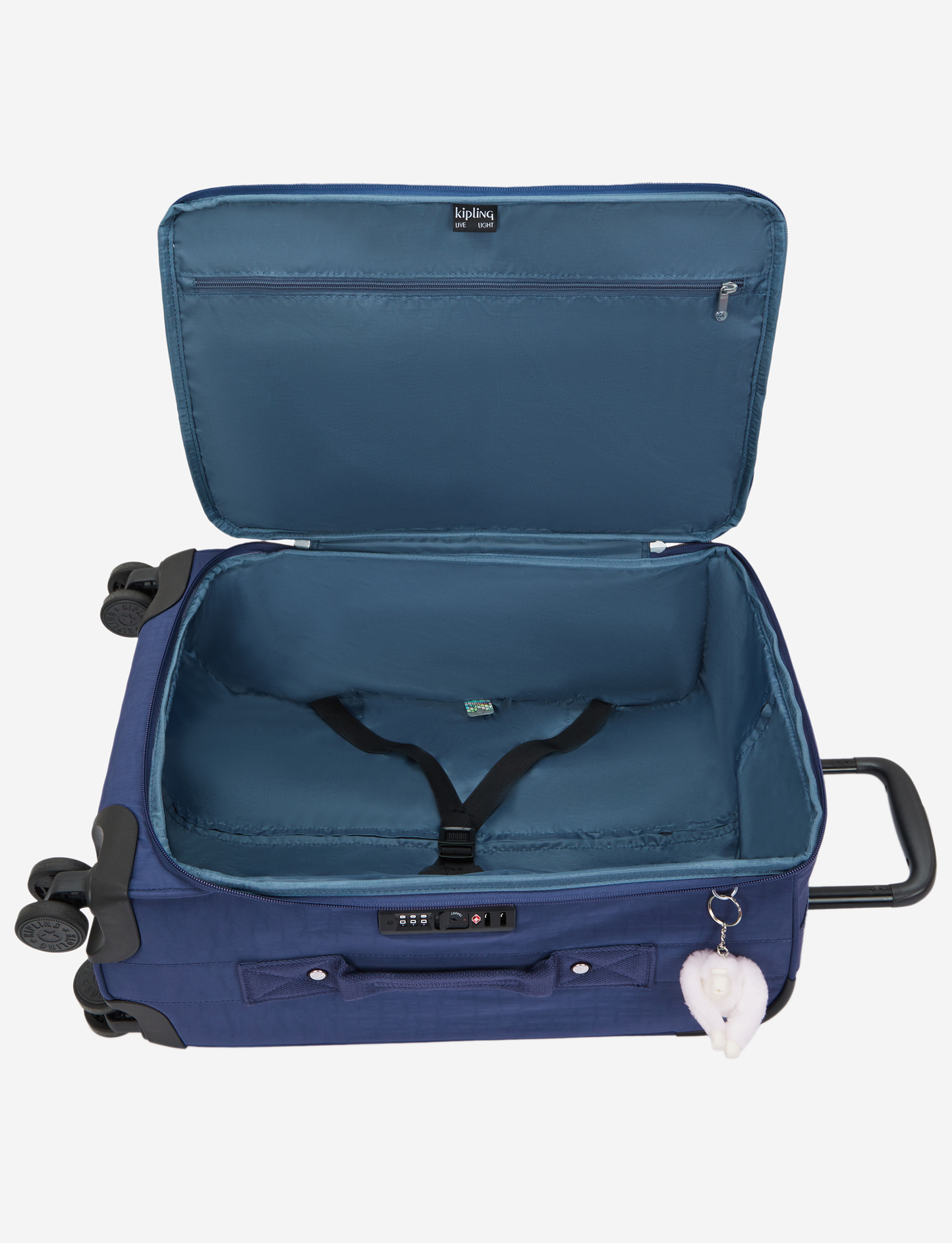 حقيبة سفر صغيرة بعجلات KIPLING Jet S Casual Blue C I9872-3RA