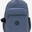 Kipling  Seoul College Extra Game Grey Large Backpack with Laptop Compartment I6350-7FK