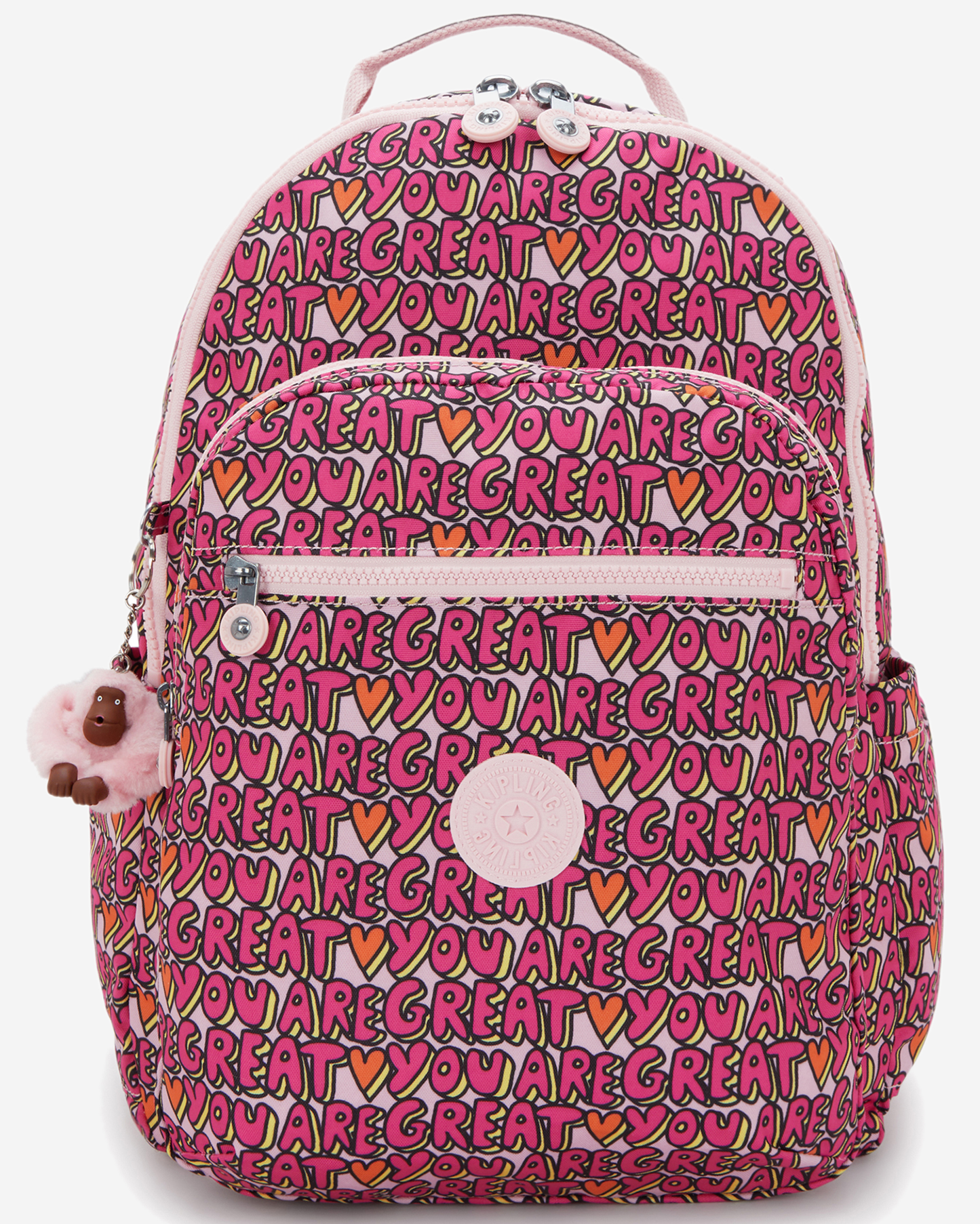 Kipling  Seoul College Extra U R Great Prt Large Backpack with Laptop Compartment I6101-6KZ