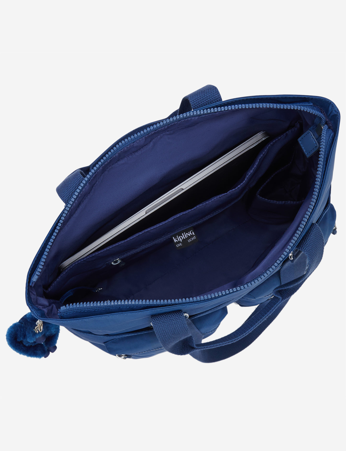 KIPLING India حقيبة تسوق كبيرة كاجوال لون أزرق I4609-5PZ