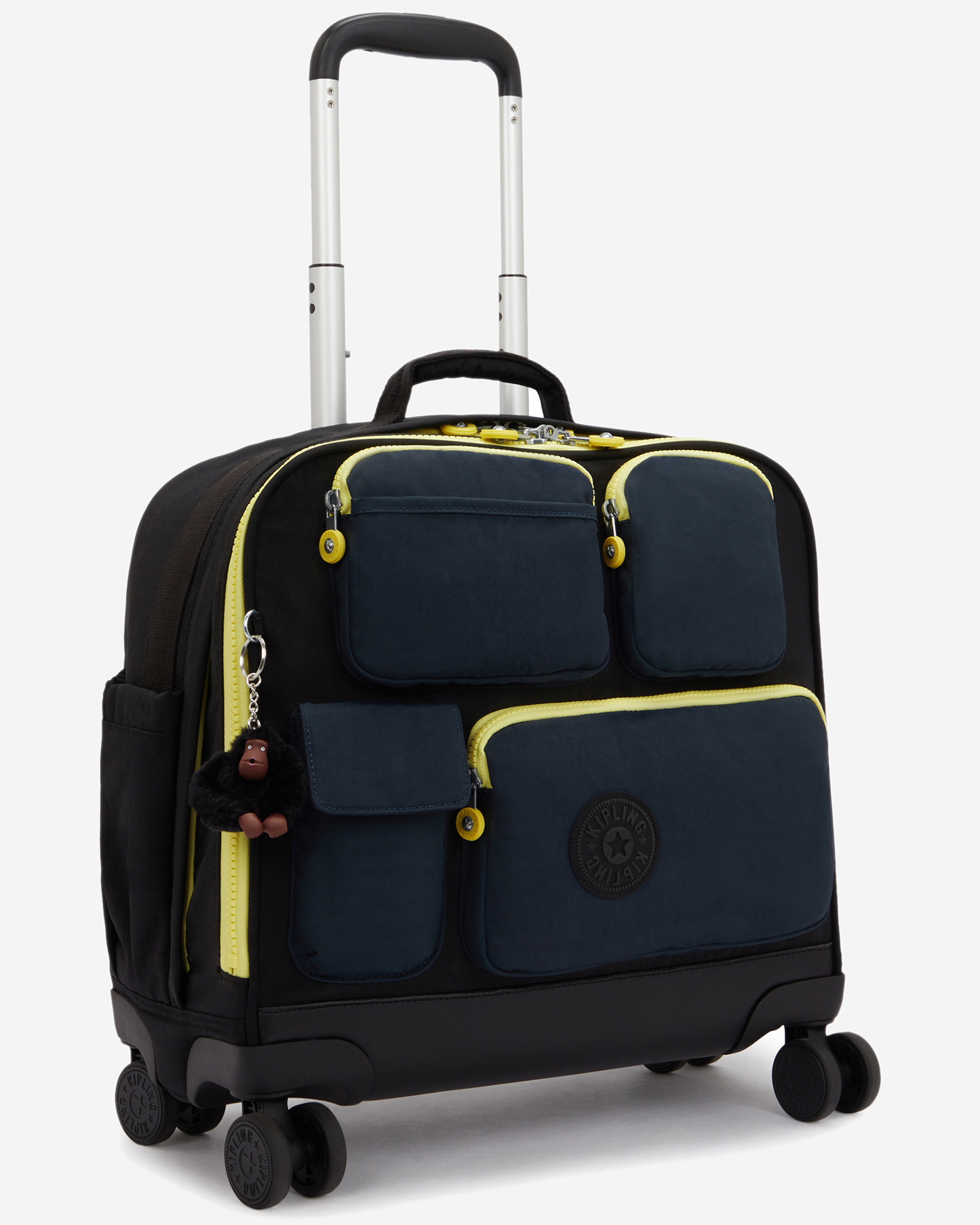 Kipling  New Storia Pocket Black Pocket Bl Large Wheeled Bag I8308-8EP