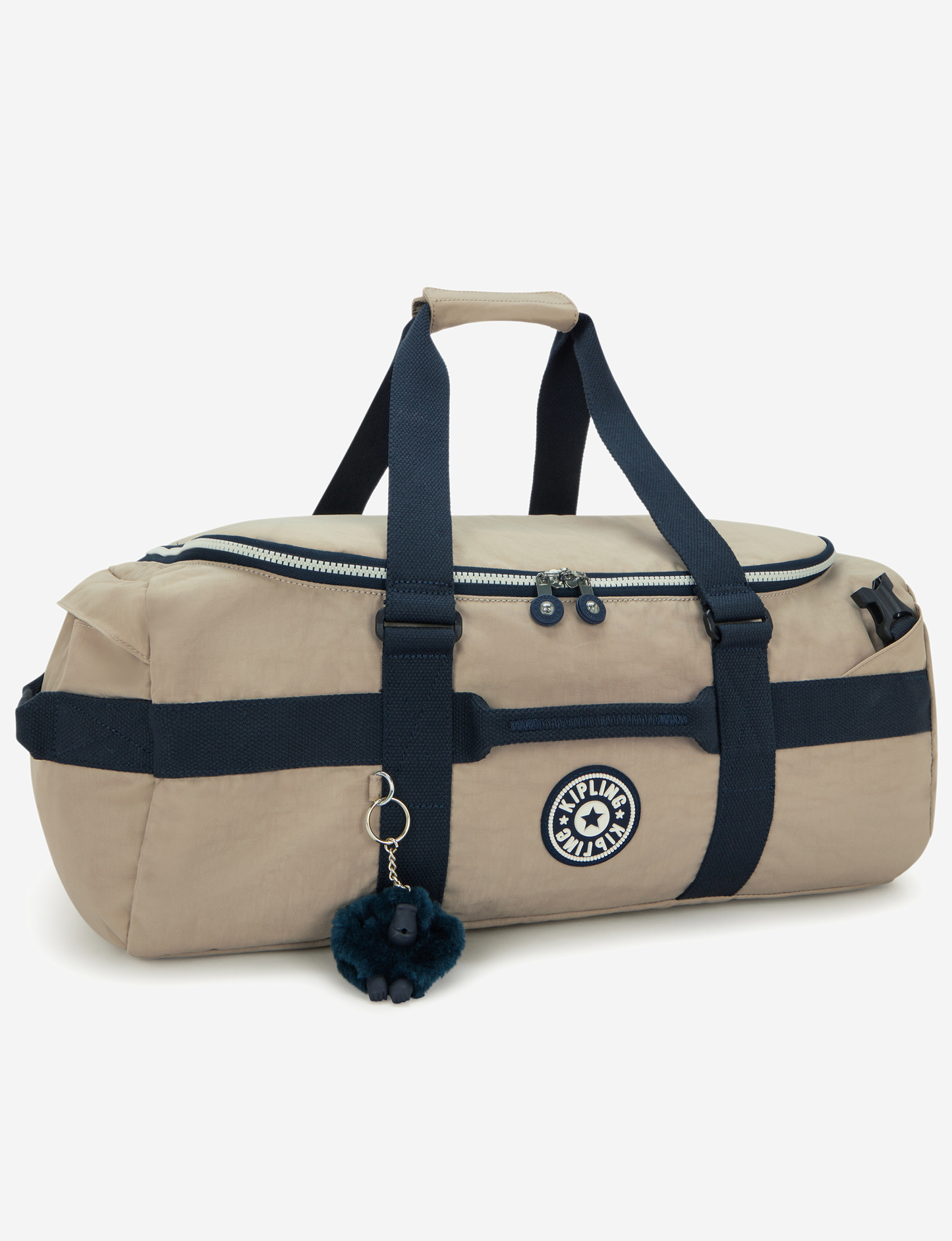 KIPLING Jonis S حقيبة سفر صغيرة (قابلة للتحويل إلى حقيبة ظهر) لون Taupe I7712-7ML