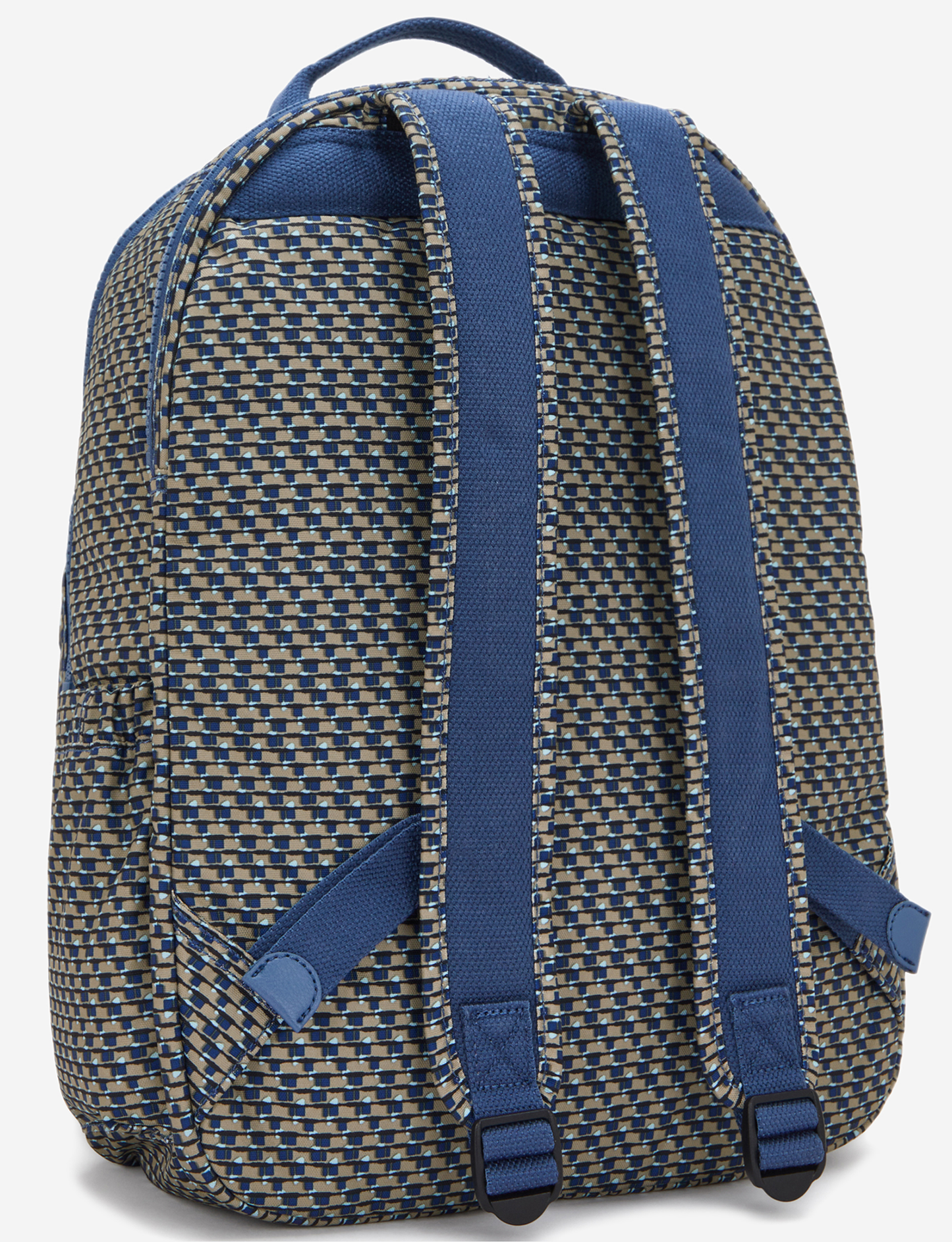 حقيبة ظهر KIPLING Seoul Lap Blue on Wire الكبيرة (مع جيب للكمبيوتر المحمول) I5674-9PC