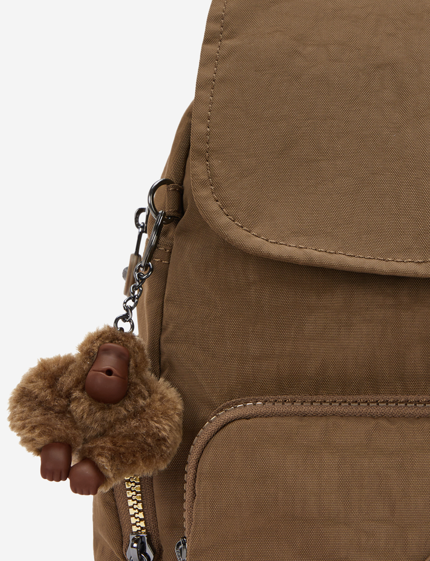 KIPLING حقيبة ظهر صغيرة City Zip S Glorious Khaki I7354-1MR
