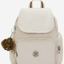 حقيبة ظهر صغيرة KIPLING City Zip Mini Soft Sand مع أحزمة قابلة للتعديل I6046-9LO