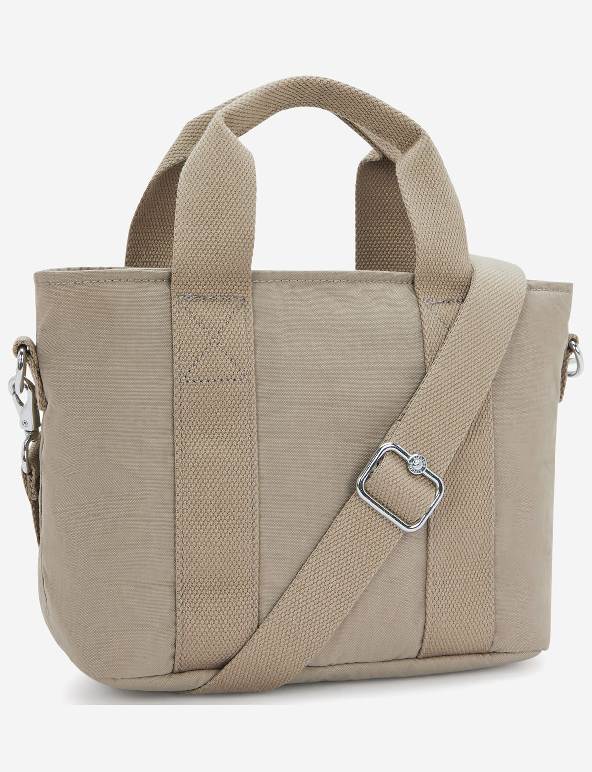 KIPLING حقيبة كتف صغيرة Minta بلون Taupe الناعم (مع حزام كتف قابل للإزالة) I7541-4PW