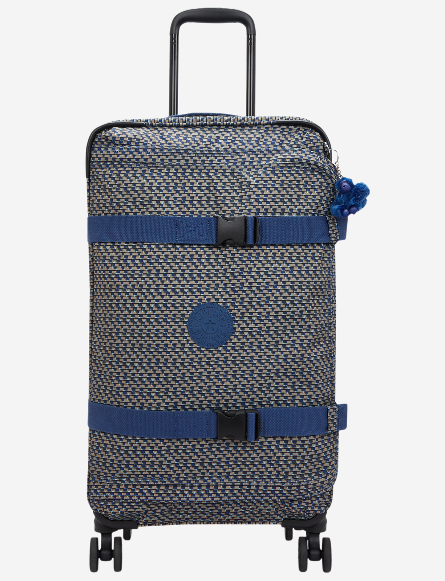 حقيبة سفر بعجلات متوسطة KIPLING Spontaneous M Blue on Wire I4556-9PC