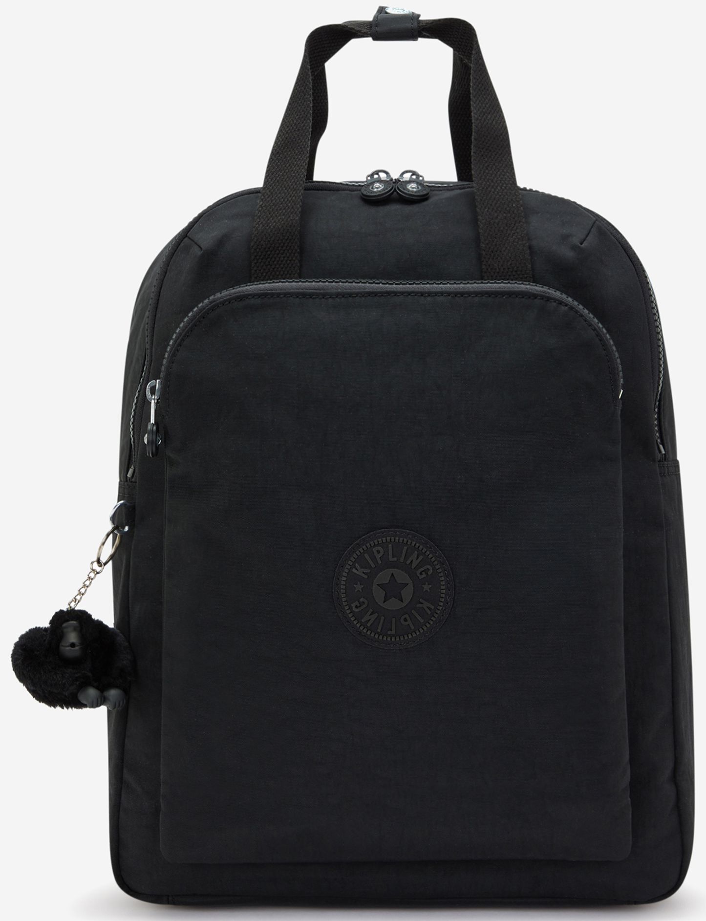 KIPLING كازوكي L حقيبة ظهر كبيرة سوداء (مع جيب للكمبيوتر المحمول) I9642-P39
