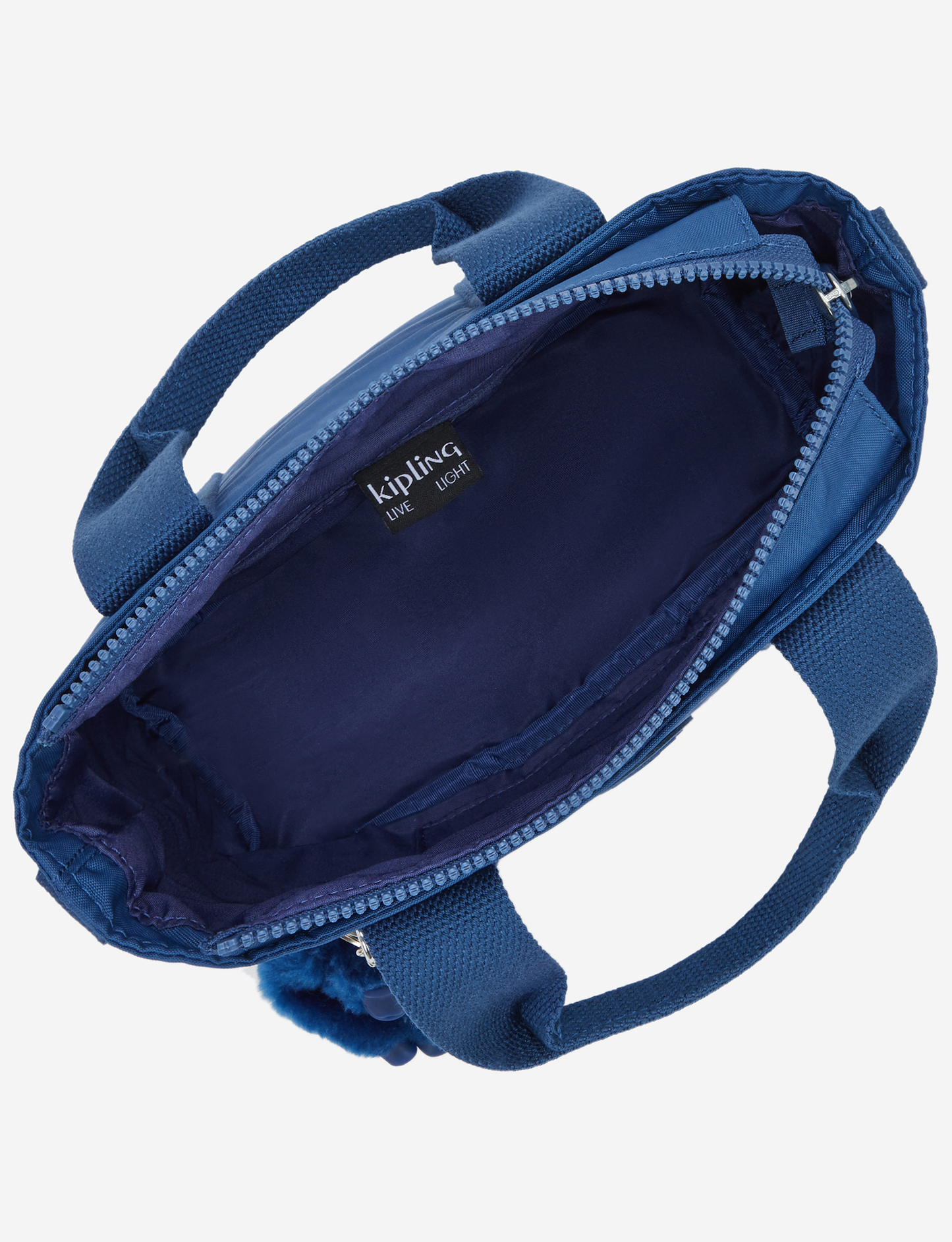 KIPLING حقيبة كتف صغيرة كاجوال زرقاء (مع حزام كتف قابل للإزالة) I7541-5PZ