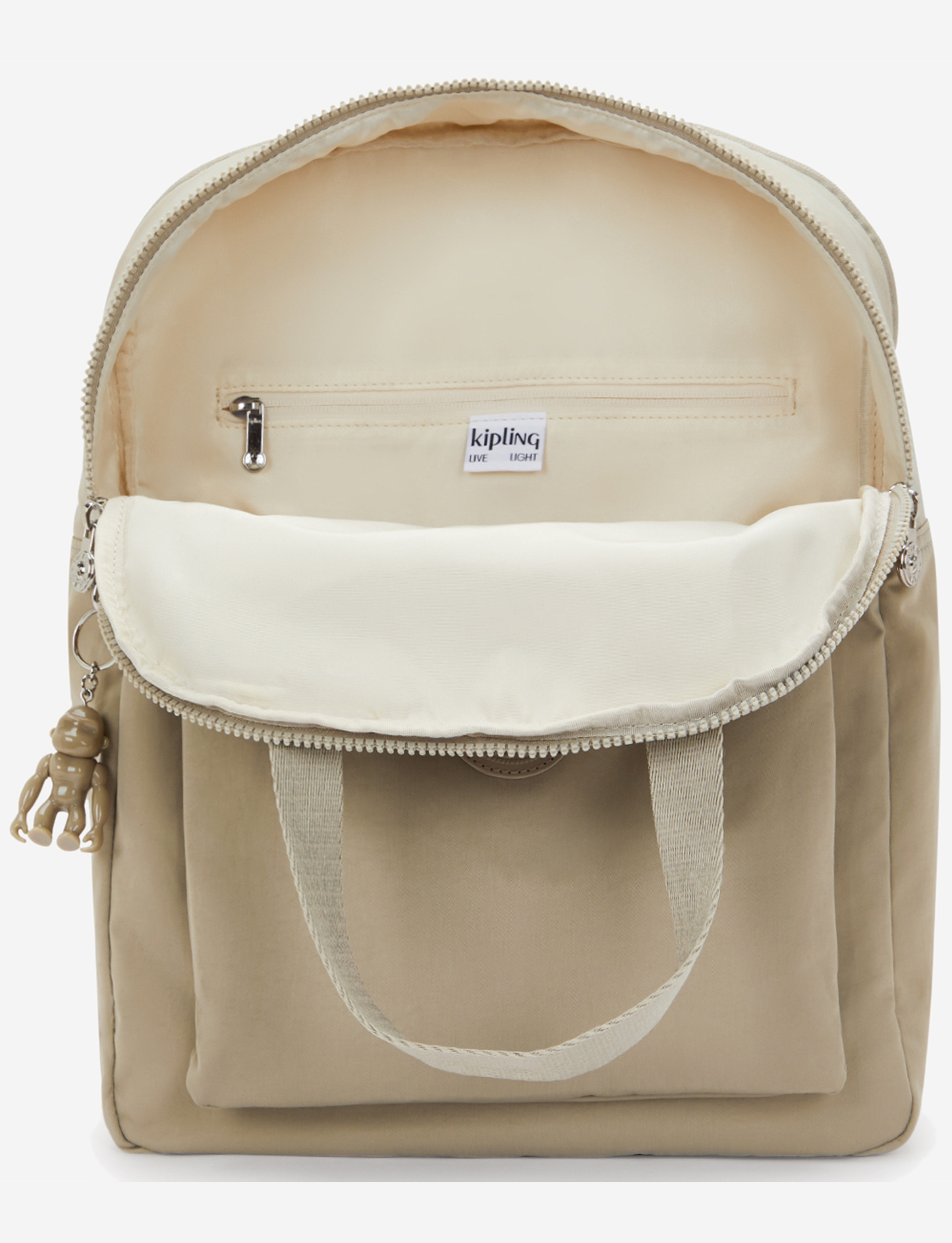 حقيبة ظهر كبيرة من KIPLING Kazuki L Boho Tan (مع جيب للكمبيوتر المحمول) I8050-1HX