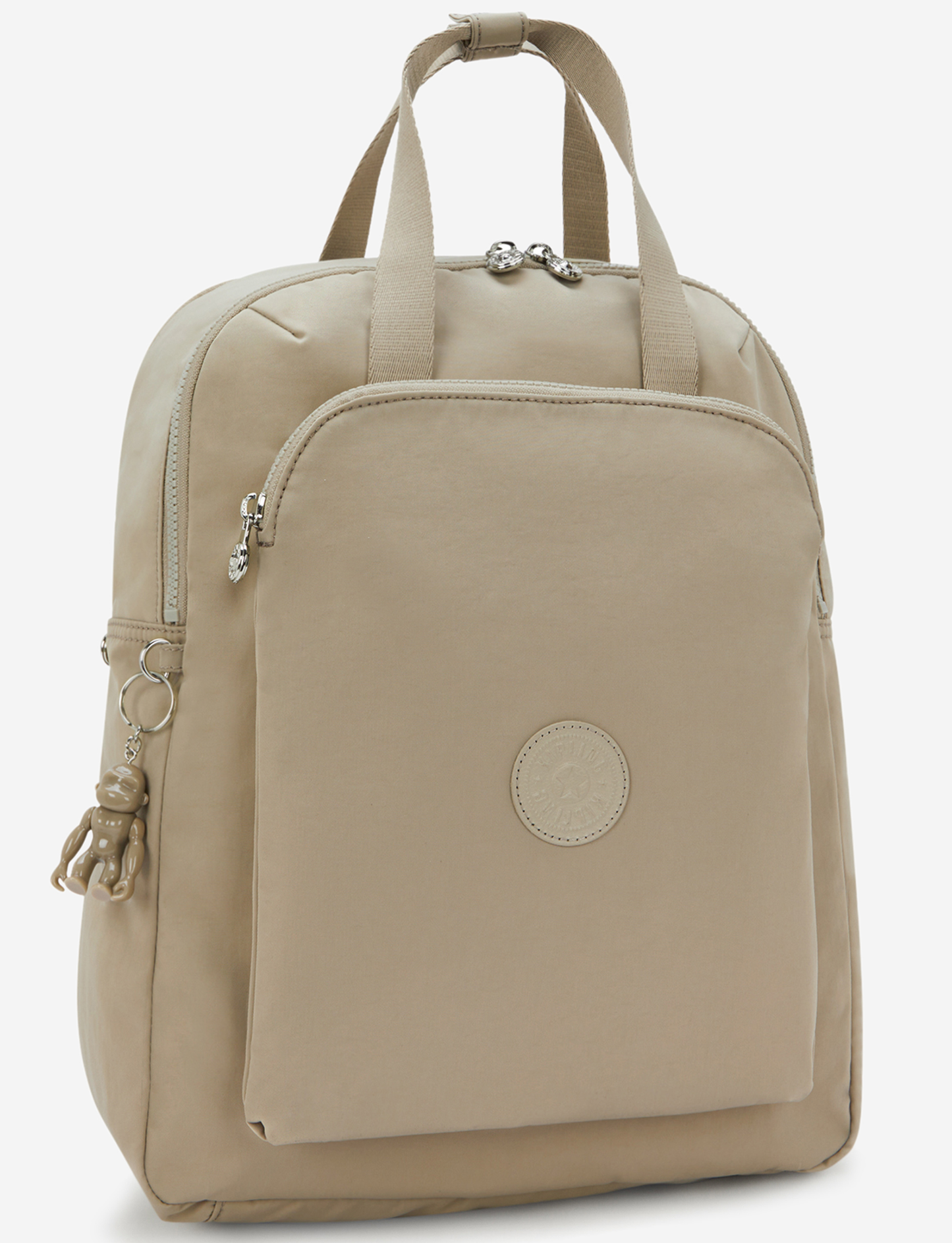 حقيبة ظهر كبيرة من KIPLING Kazuki L Boho Tan (مع جيب للكمبيوتر المحمول) I8050-1HX