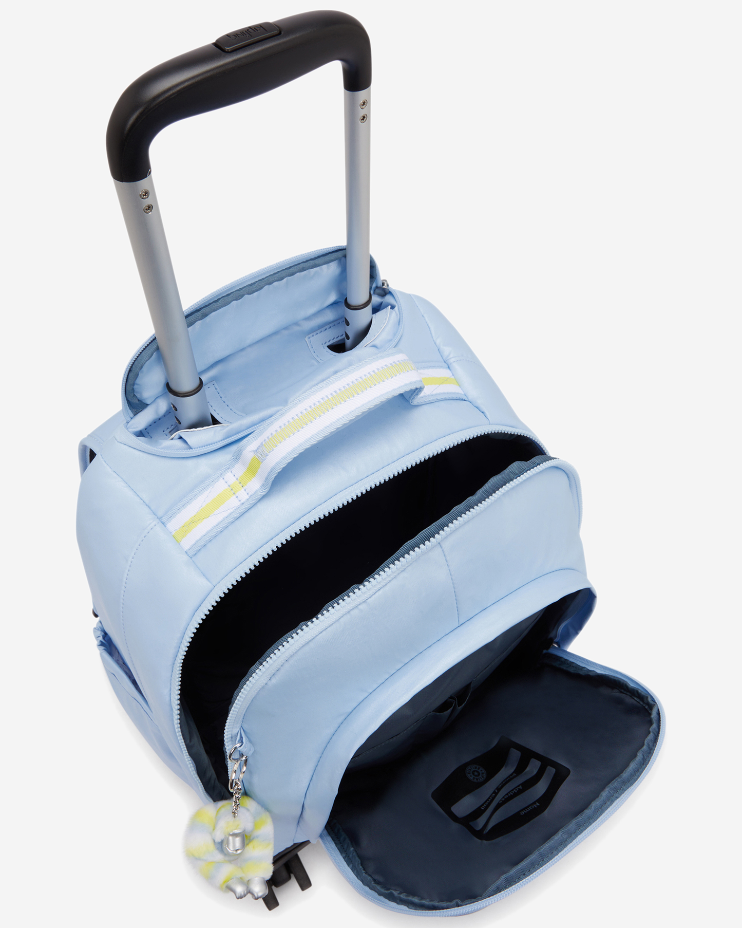 Kipling  New Zea Clear Sky Met Large Wheeled Backpack with Laptop Compartment I7267-4PA