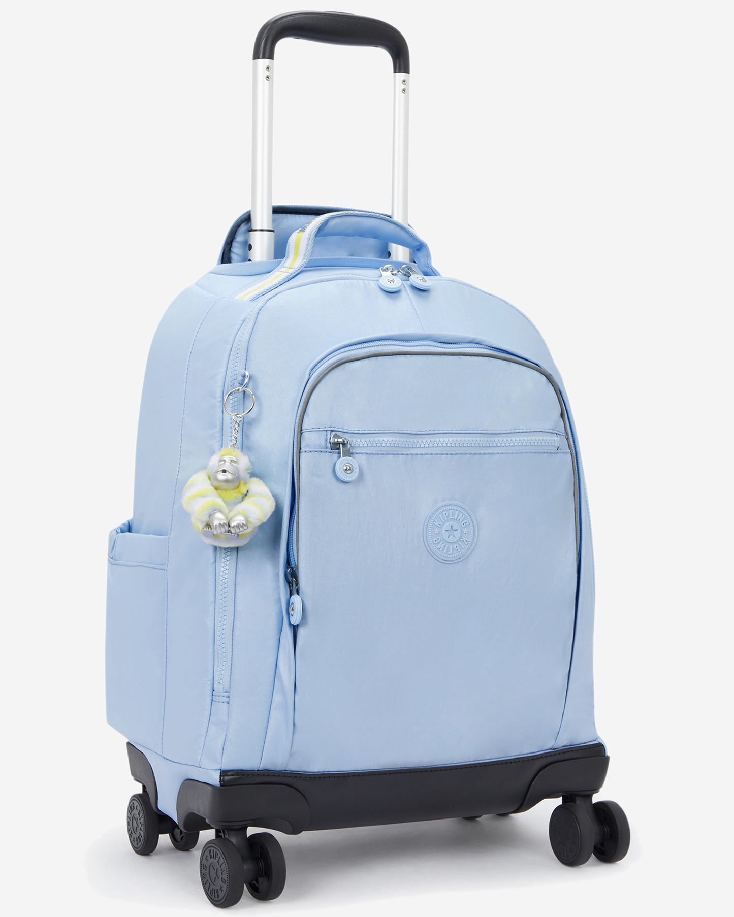 Kipling  New Zea Clear Sky Met Large Wheeled Backpack with Laptop Compartment I7267-4PA