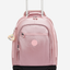 Kipling  New Zea Bronze Pink Met Large Wheeled Backpack with Laptop Compartment I7267-3MD