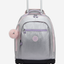 Kipling  New Zea Silver Glow Met Large Wheeled Backpack with Laptop Compartment I7267-54M