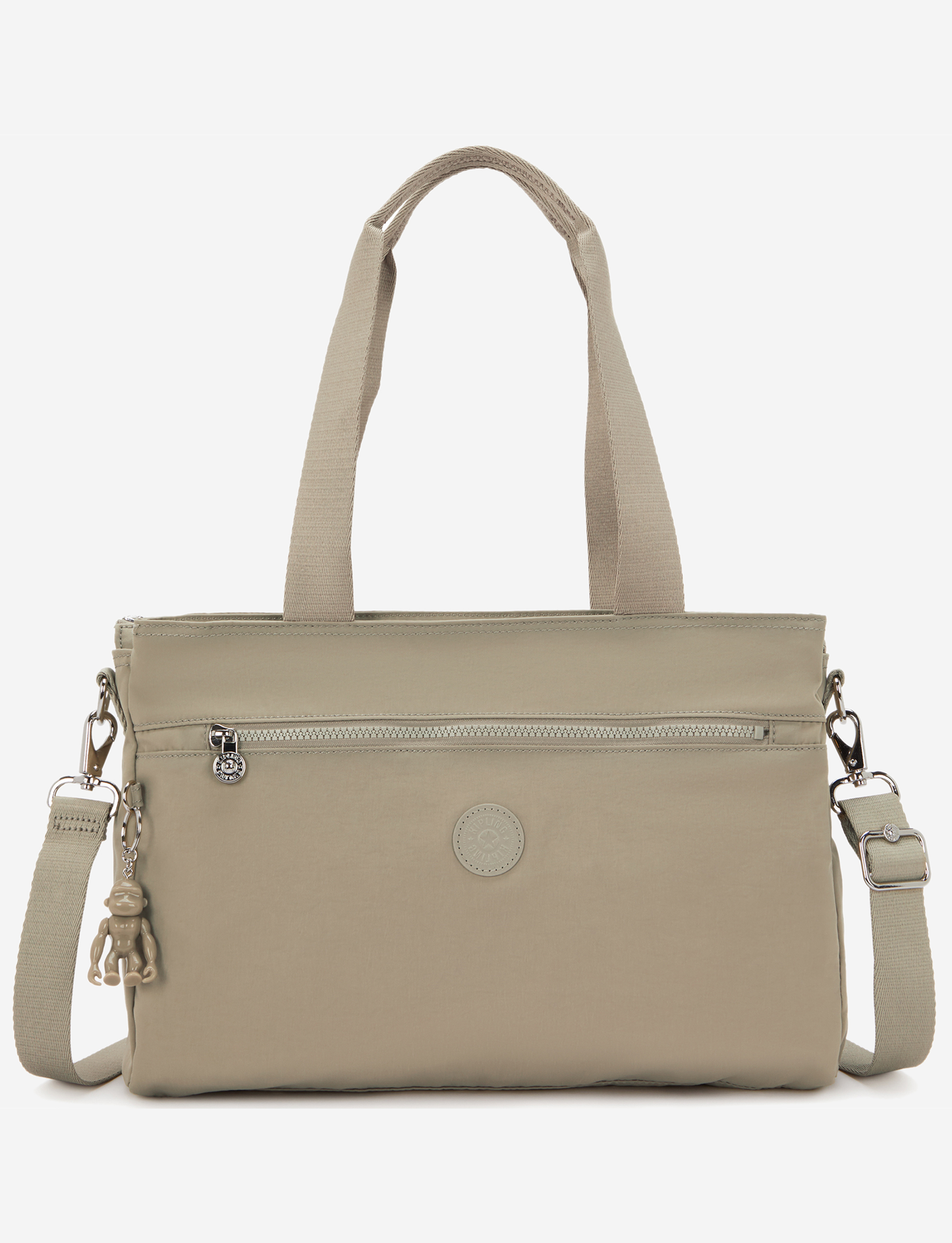 KIPLING Elysia Work S حقيبة عمل صغيرة بلون تان بوهو (مع حزام كتف قابل للإزالة) I8068-1HX