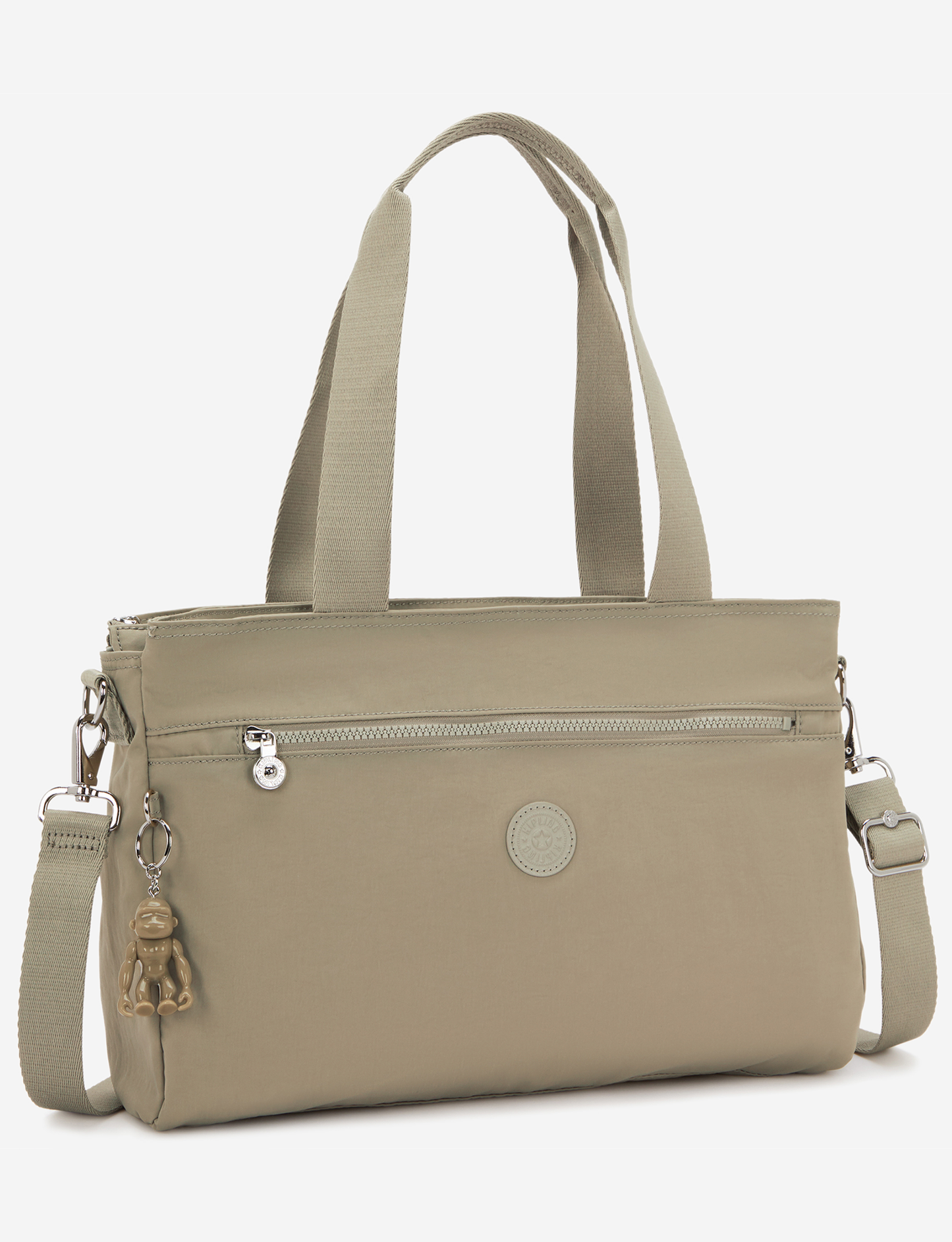 KIPLING Elysia Work S حقيبة عمل صغيرة بلون تان بوهو (مع حزام كتف قابل للإزالة) I8068-1HX