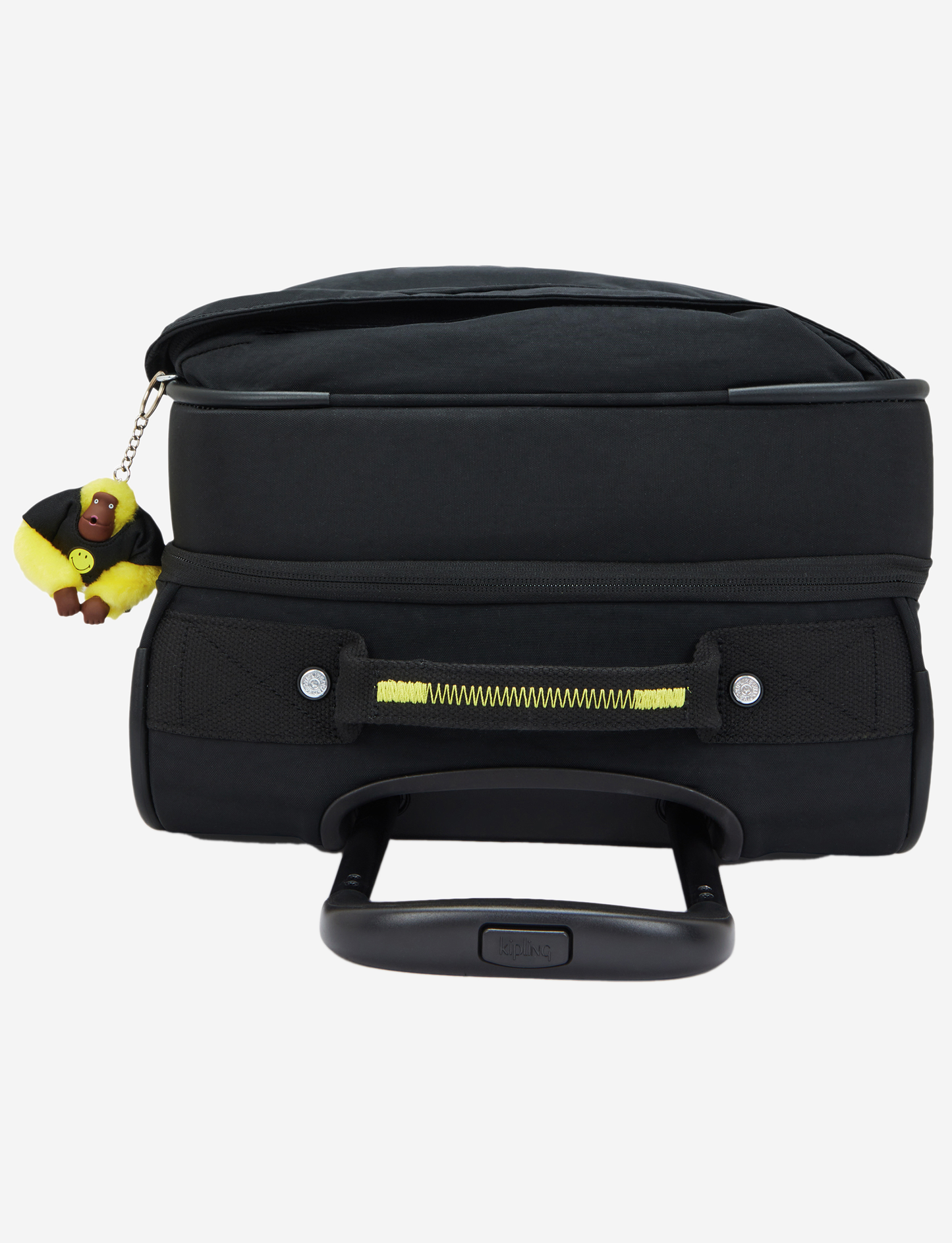 KIPLING Spontaneous S Yell Fun Black حقيبة أمتعة صغيرة بعجلات I8533-1KS
