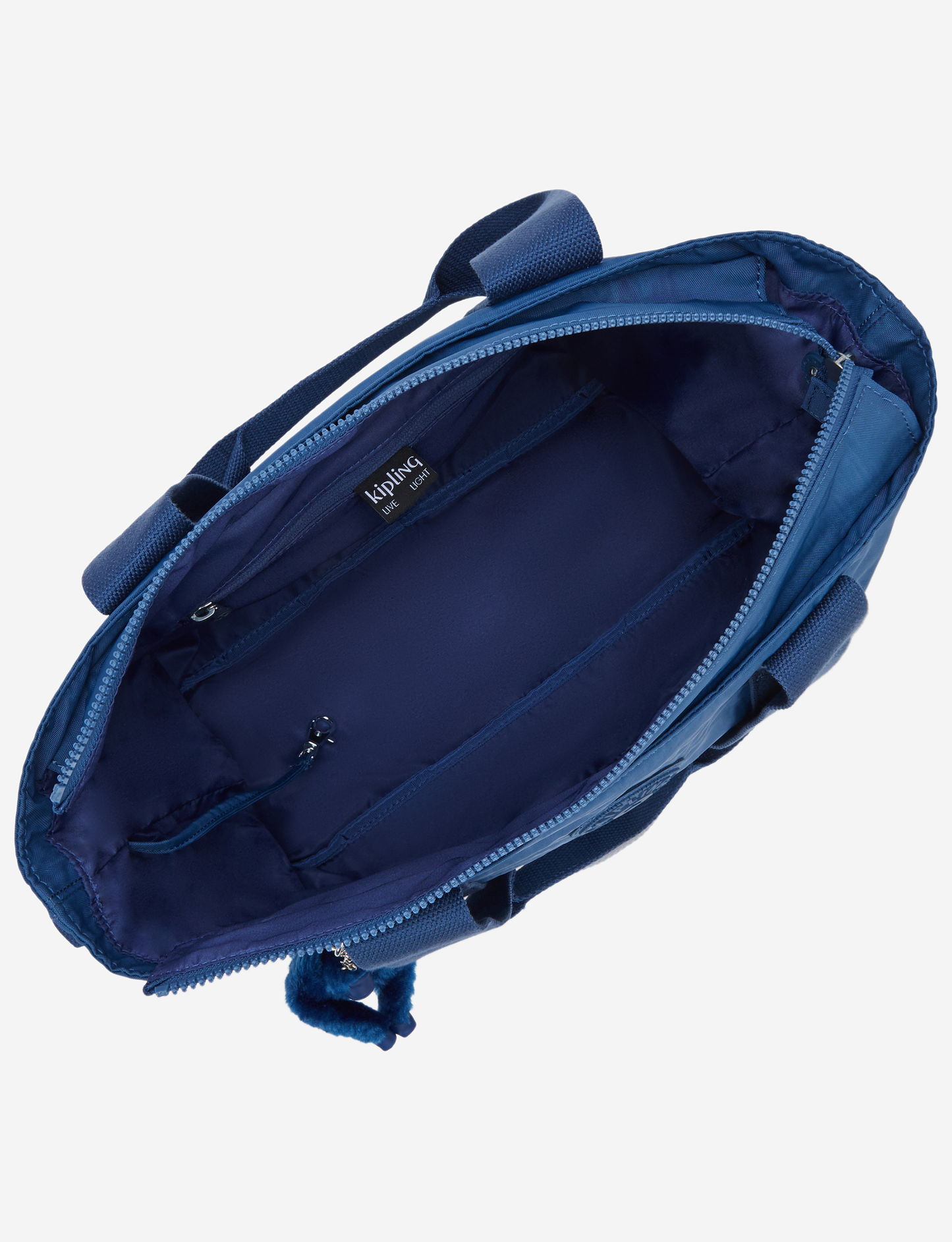 KIPLING Minta L Up حقيبة كبيرة كاجوال زرقاء (مع حزام كتف قابل للإزالة) I8258-5PZ