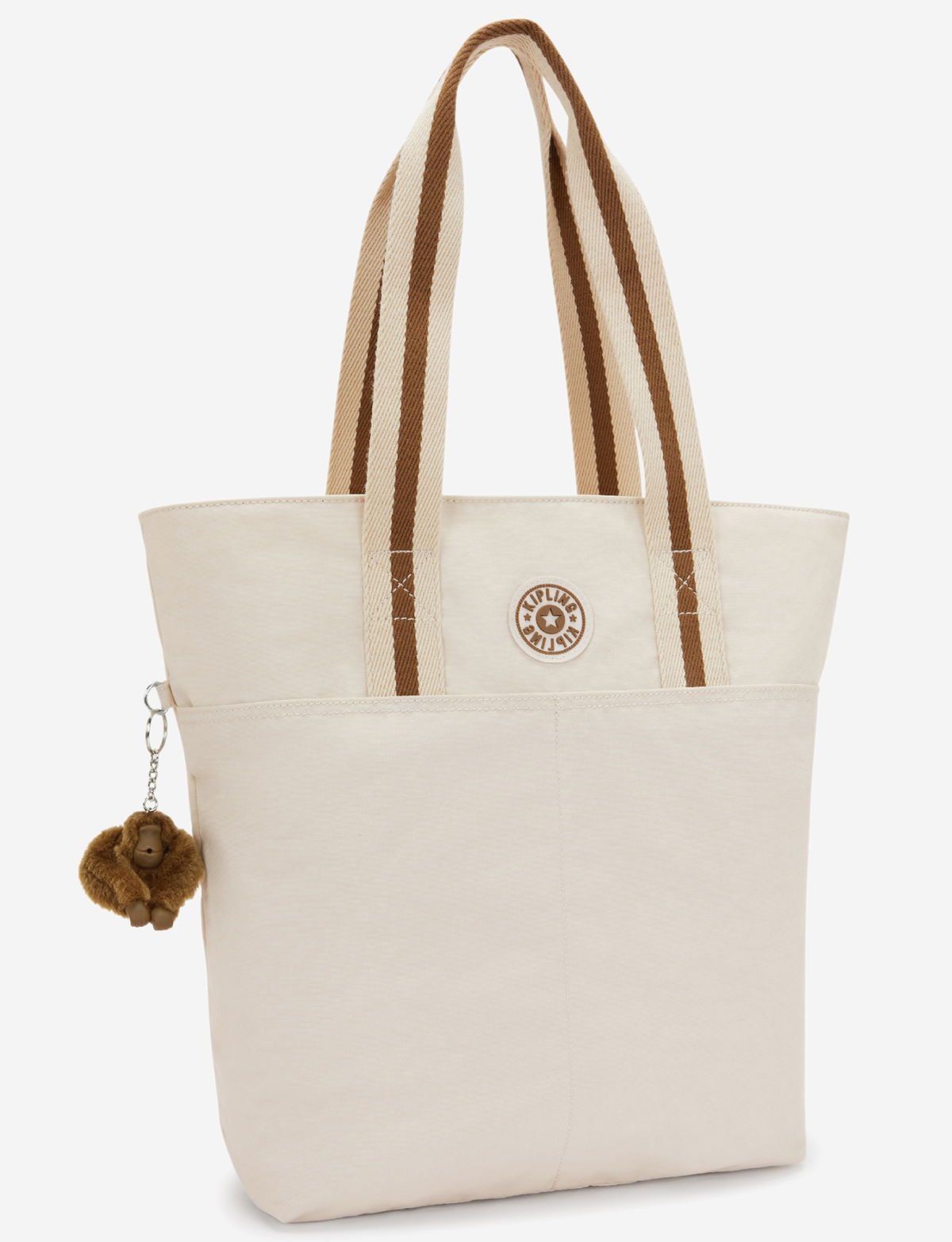 KIPLING حقيبة هانيفا الكبيرة الناعمة باللون الرملي I7937-9LO