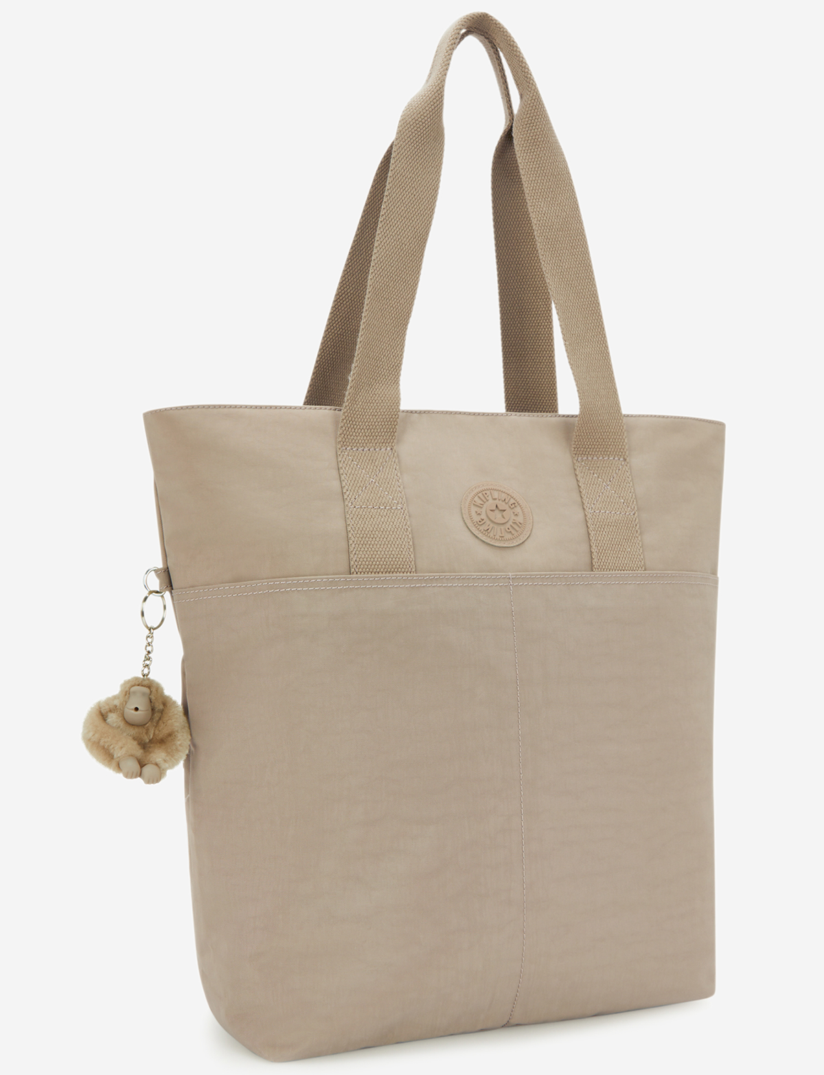 KIPLING Hanifa Soft Taupe حقيبة كبيرة I7937-4PW