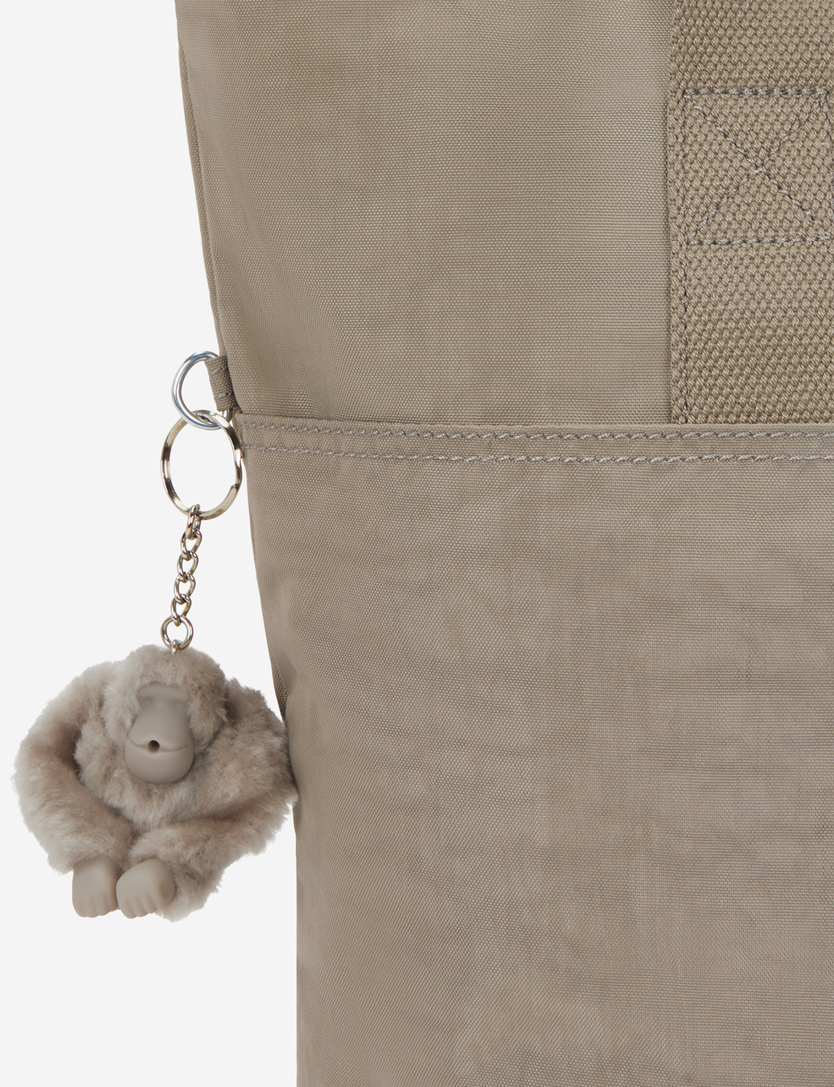 KIPLING Hanifa Soft Taupe حقيبة كبيرة I7937-4PW