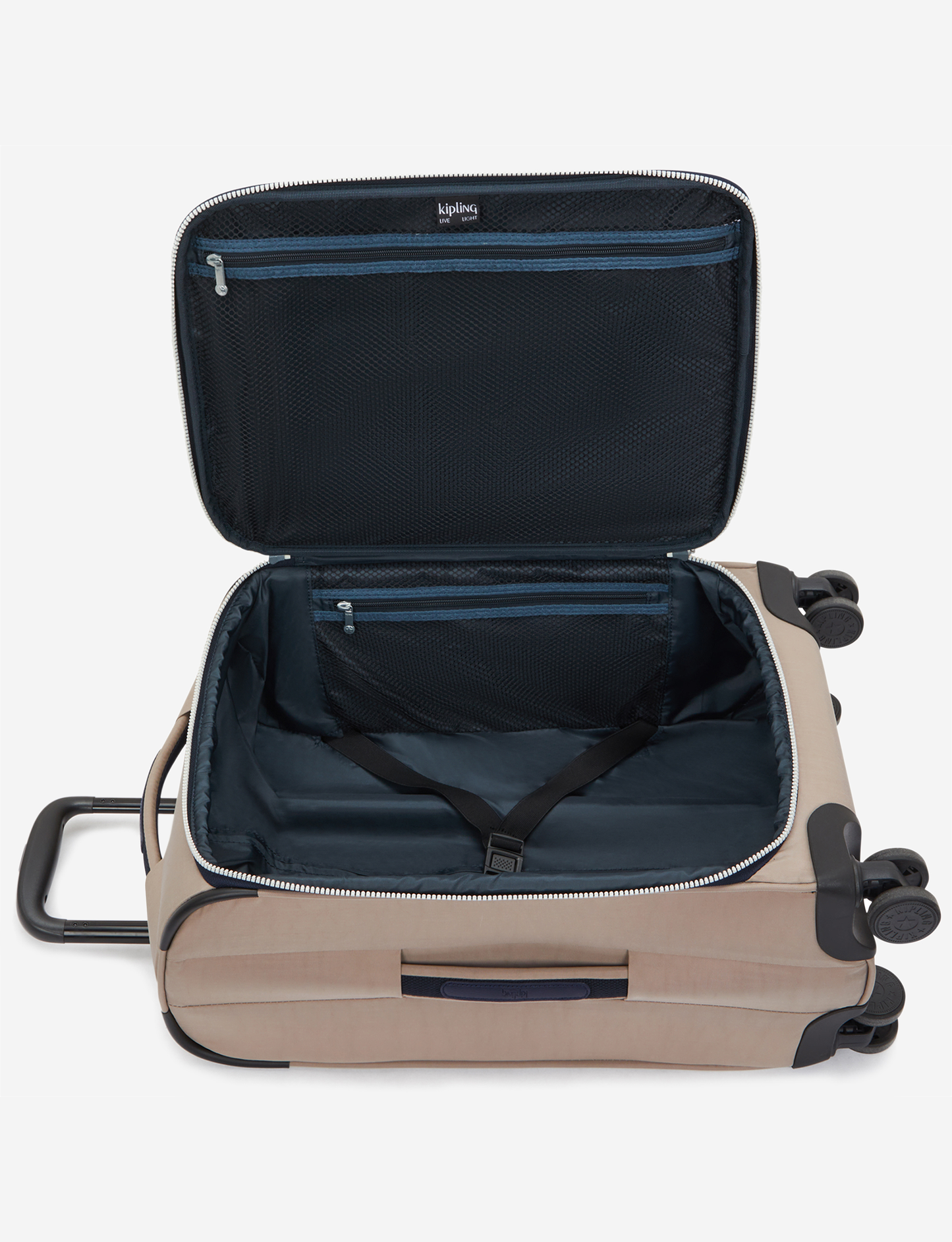 حقيبة سفر بعجلات صغيرة KIPLING New Youri Spin S Soft Taupe C I7504-7ML