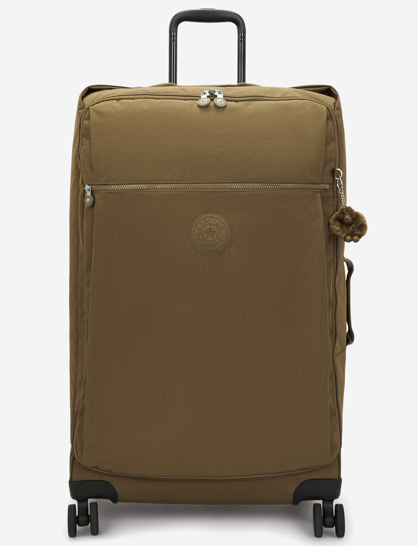 حقيبة سفر بعجلات كبيرة KIPLING Darcey Up L Smooth Khaki I8461-1NA
