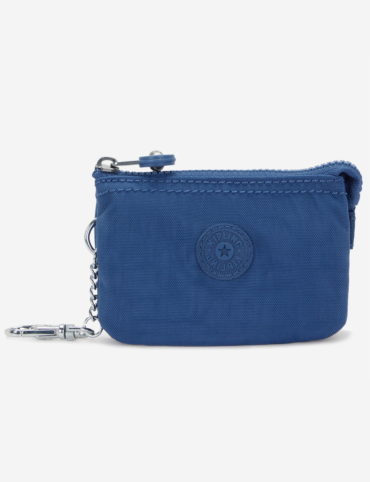 KIPLING حقيبة يد صغيرة كاجوال من Creativity باللون الأزرق مع ميدالية مفاتيح I3810-5PZ
