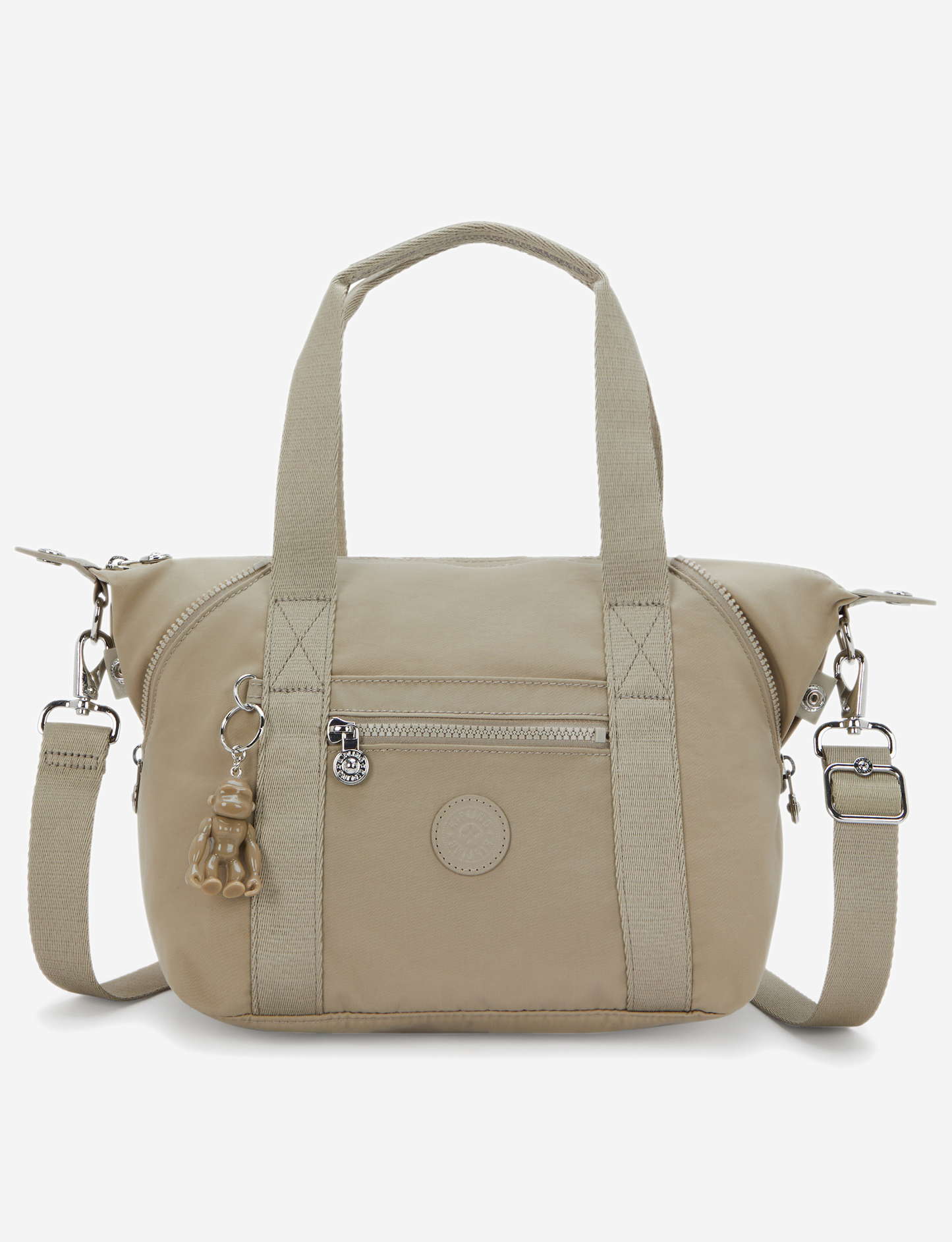 حقيبة يد صغيرة KIPLING Art Mini Boho Tan (مع حزام كتف قابل للإزالة) I2526-1HX