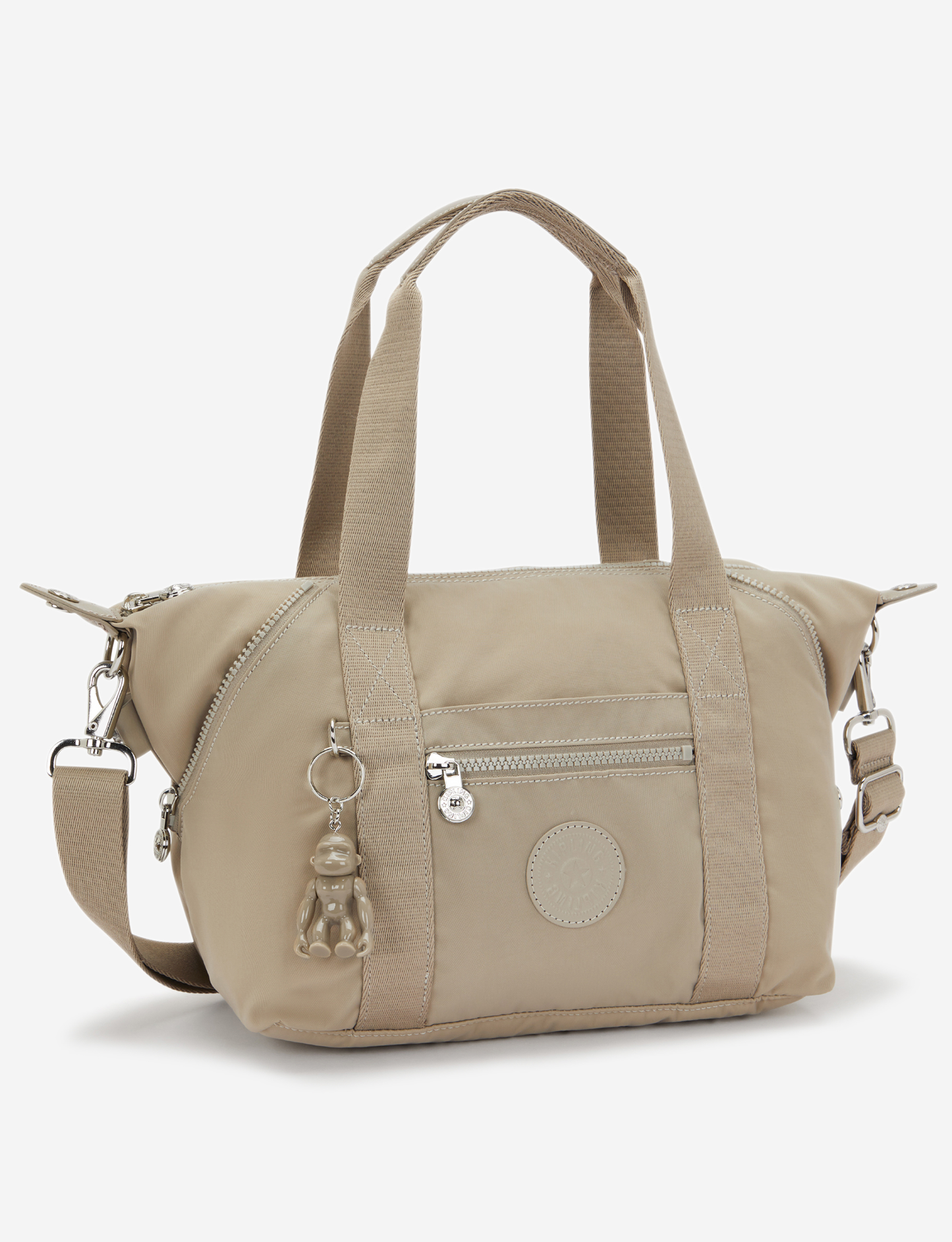حقيبة يد صغيرة KIPLING Art Mini Boho Tan (مع حزام كتف قابل للإزالة) I2526-1HX