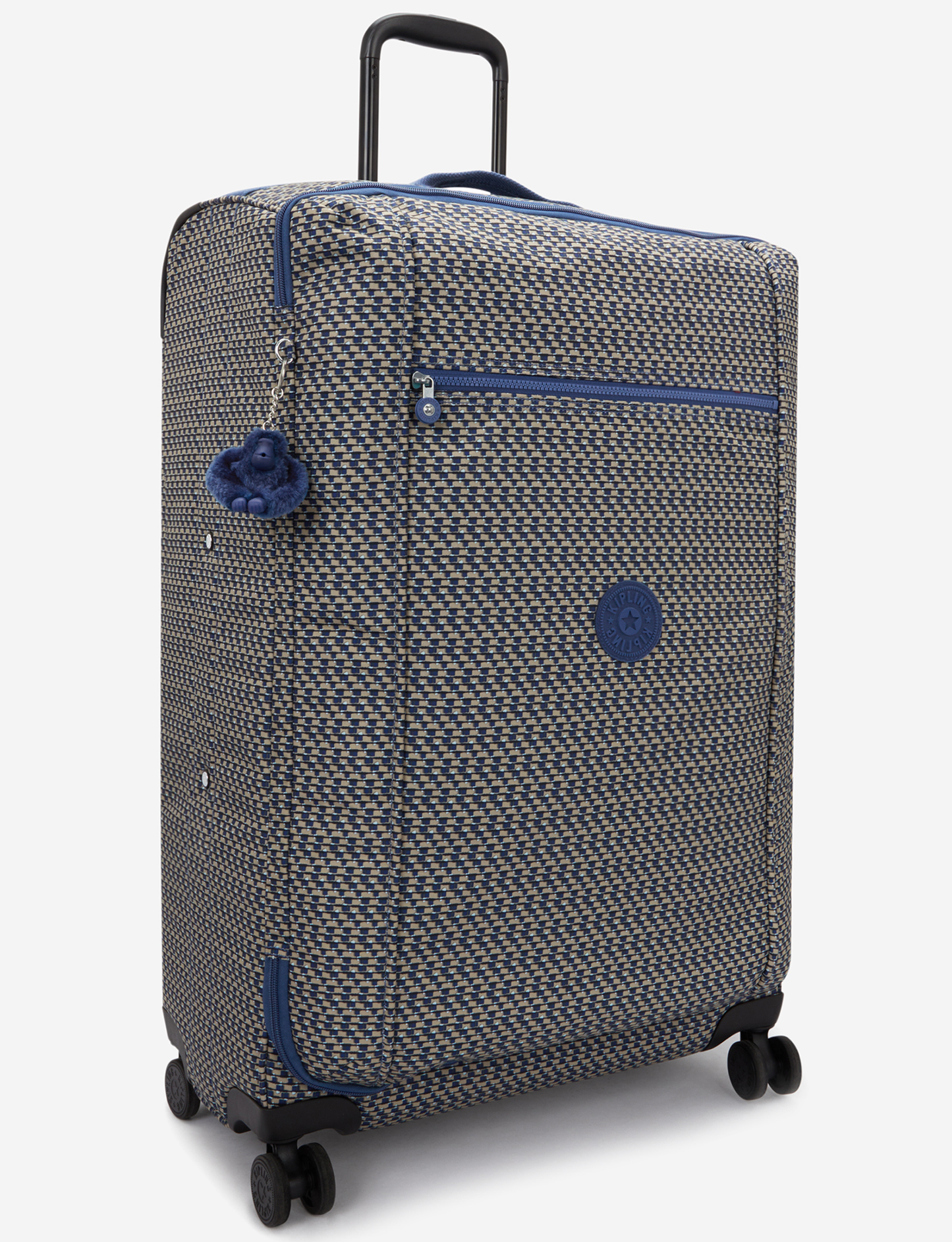 حقيبة سفر KIPLING Jet L Blue on Wire كبيرة بعجلات I8828-9PC