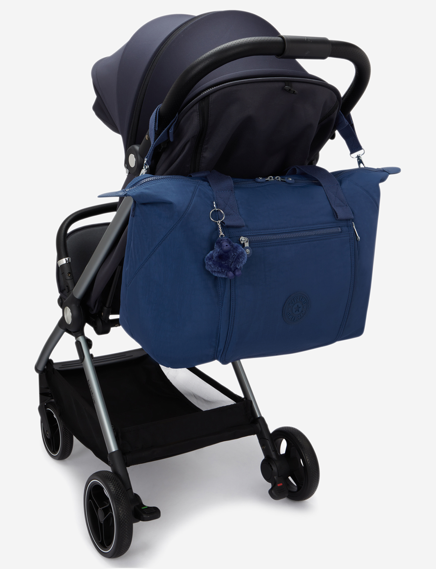 KIPLING حقيبة أطفال New Art M Casual Blue كبيرة (مع سجادة تغيير) I9928-5PZ