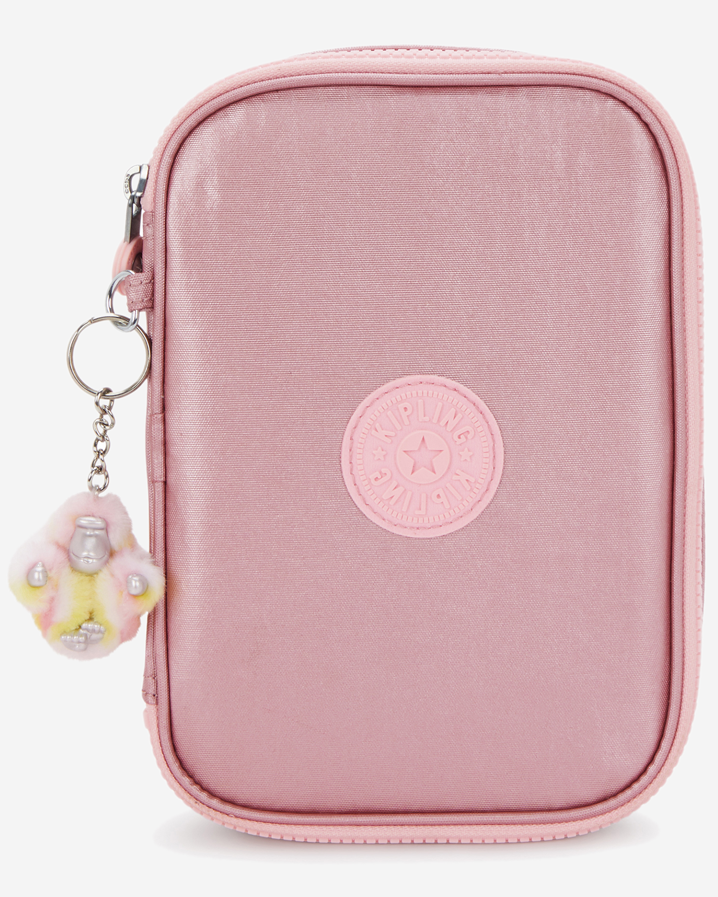 Kipling  100 Pens Bronze Pink Met Large Pencase I3624-3MD