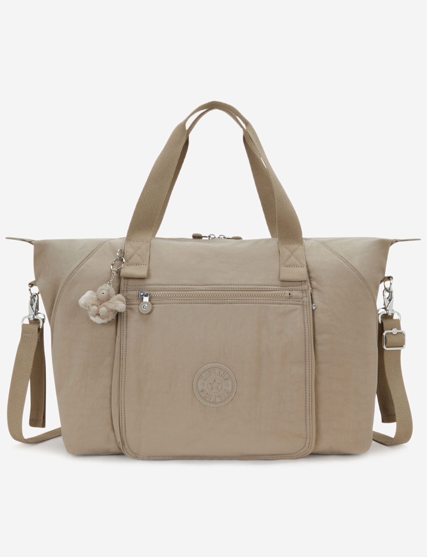 حقيبة كيبلينج نيو آرت إم للأطفال (Soft Taupe) كبيرة (مع حصيرة تغيير الحفاضات) I9928-4PW