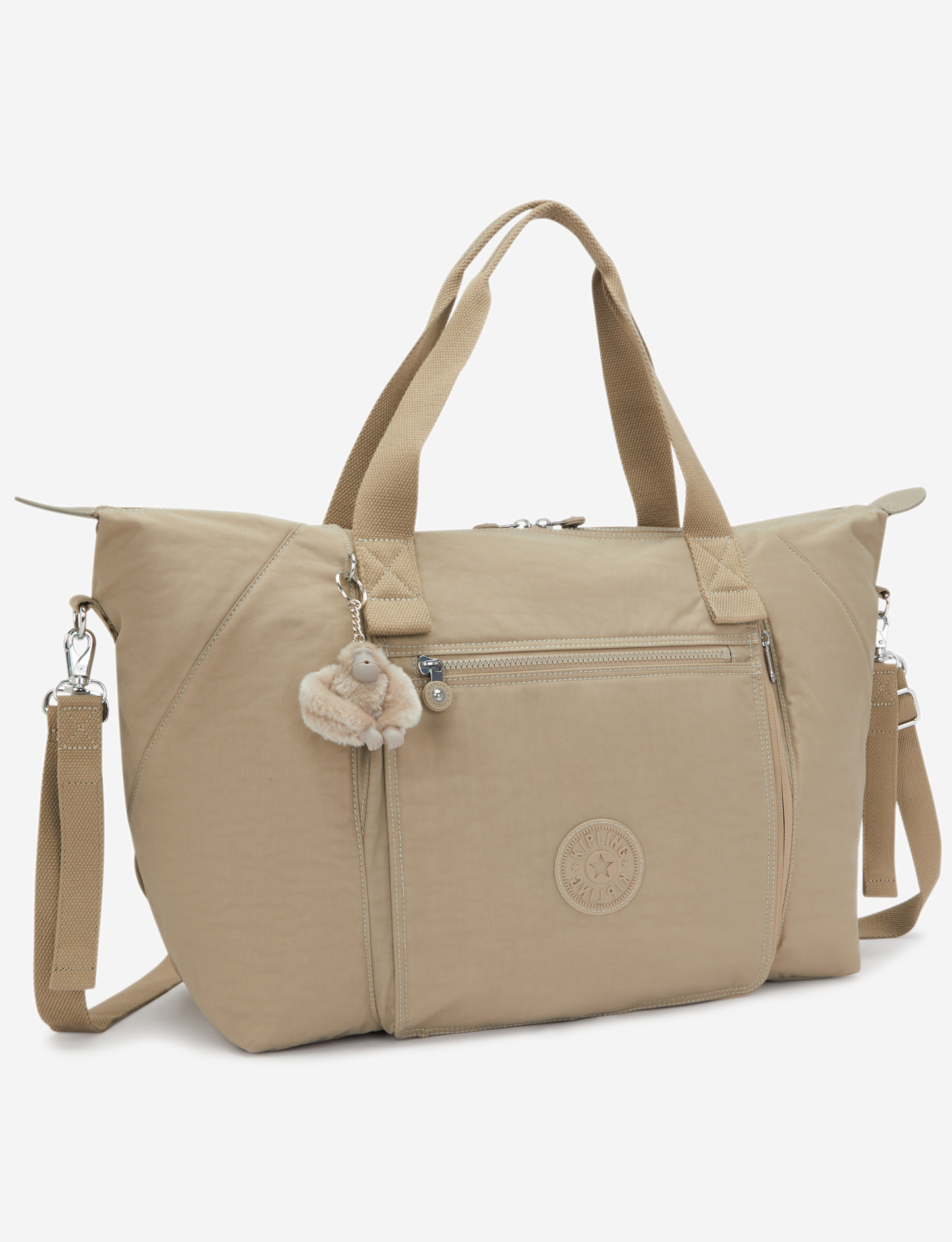 حقيبة كيبلينج نيو آرت إم للأطفال (Soft Taupe) كبيرة (مع حصيرة تغيير الحفاضات) I9928-4PW