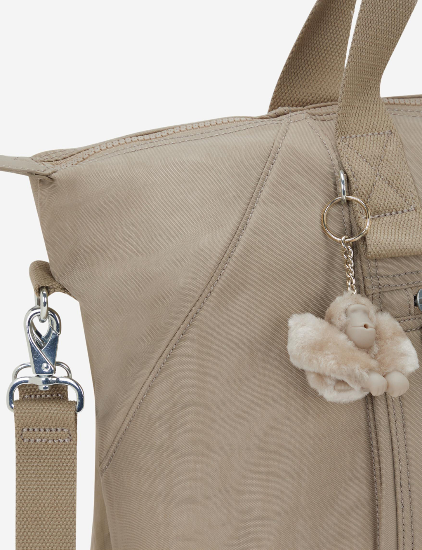 حقيبة كيبلينج نيو آرت إم للأطفال (Soft Taupe) كبيرة (مع حصيرة تغيير الحفاضات) I9928-4PW