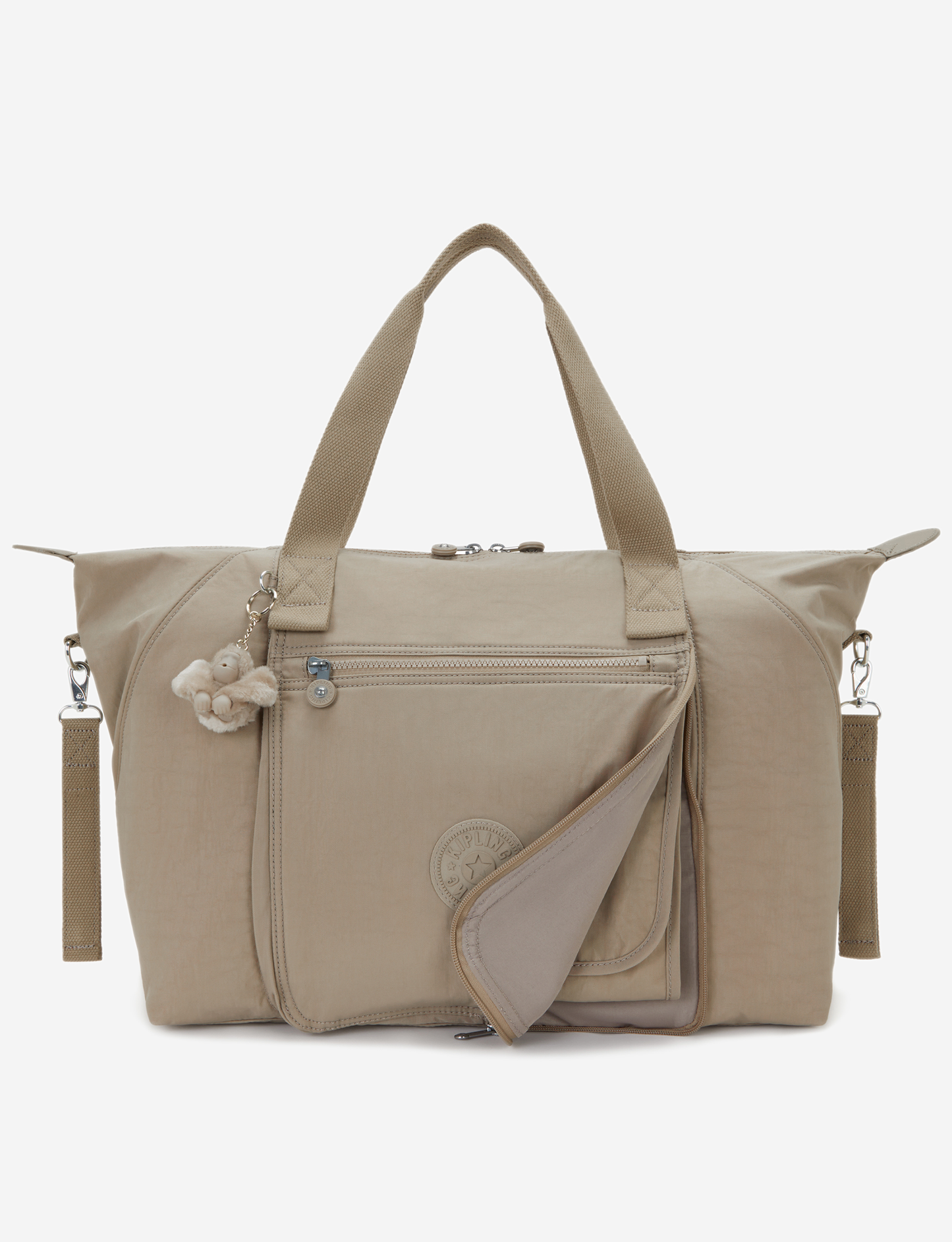 حقيبة كيبلينج نيو آرت إم للأطفال (Soft Taupe) كبيرة (مع حصيرة تغيير الحفاضات) I9928-4PW