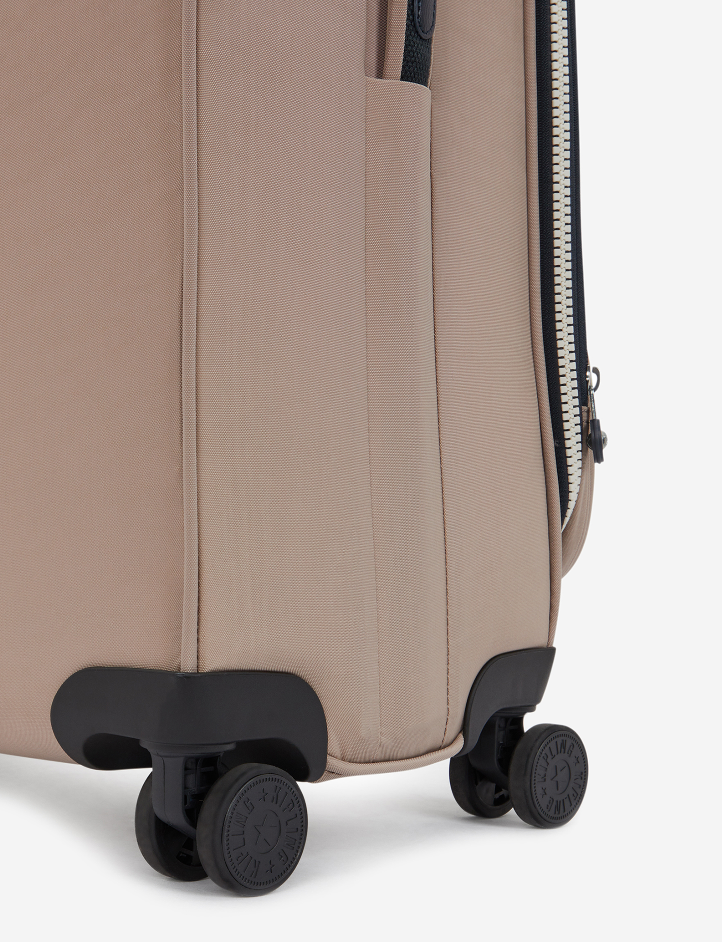 KIPLING حقيبة أمتعة New Youri Spin L Soft Taupe C كبيرة بعجلات قابلة للتوسيع I7930-7ML