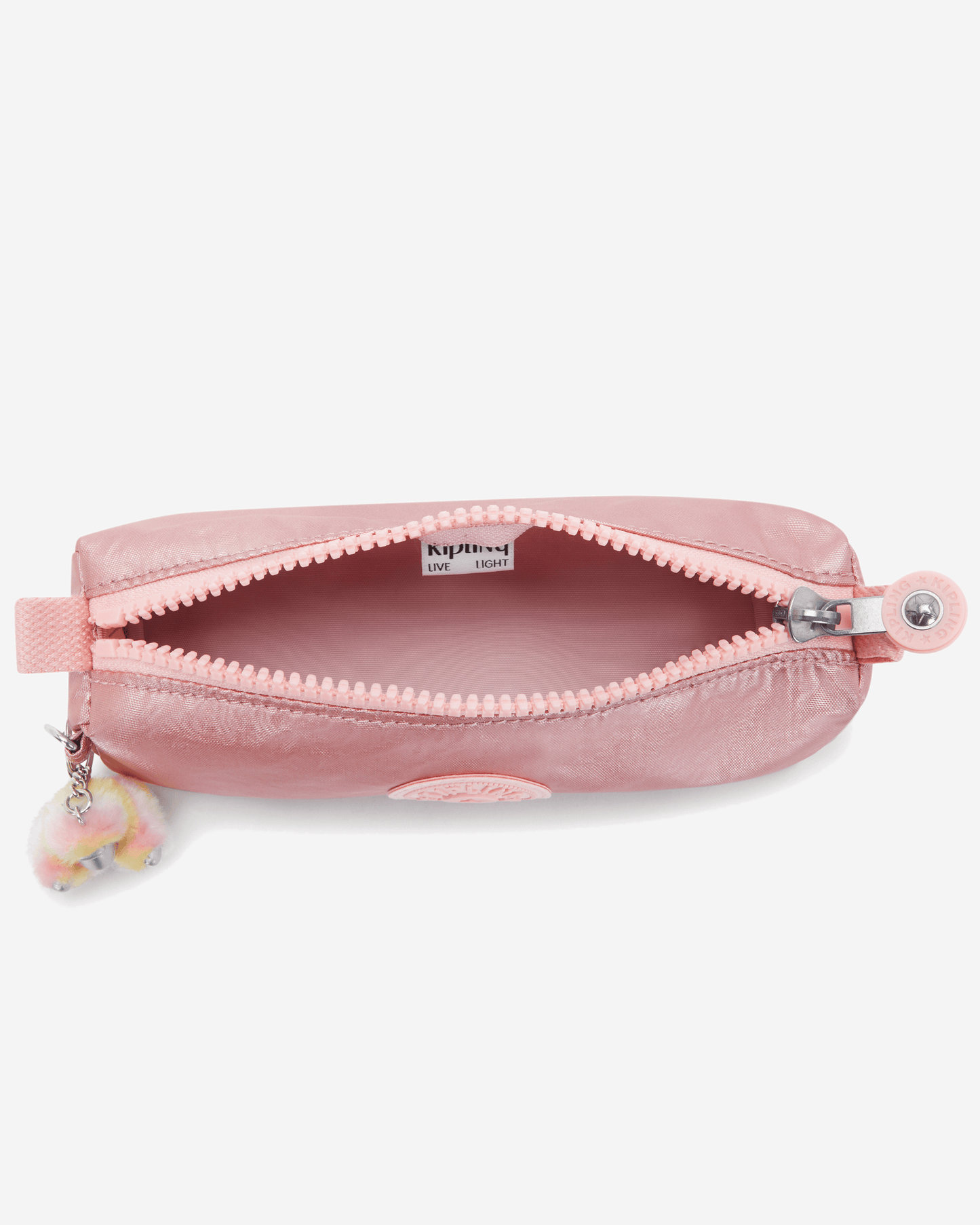 Kipling  Freedom Bronze Pink Met Medium Pencase I5621-3MD
