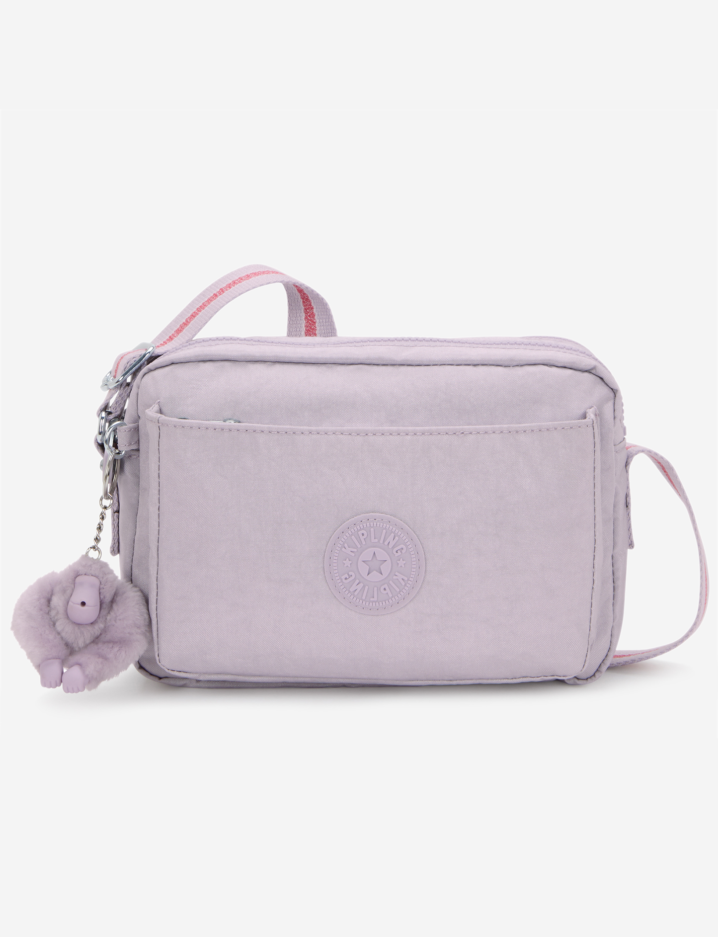 KIPLING Abanu M Lilac Shimmer حقيبة كروس متوسطة I6831-9GO