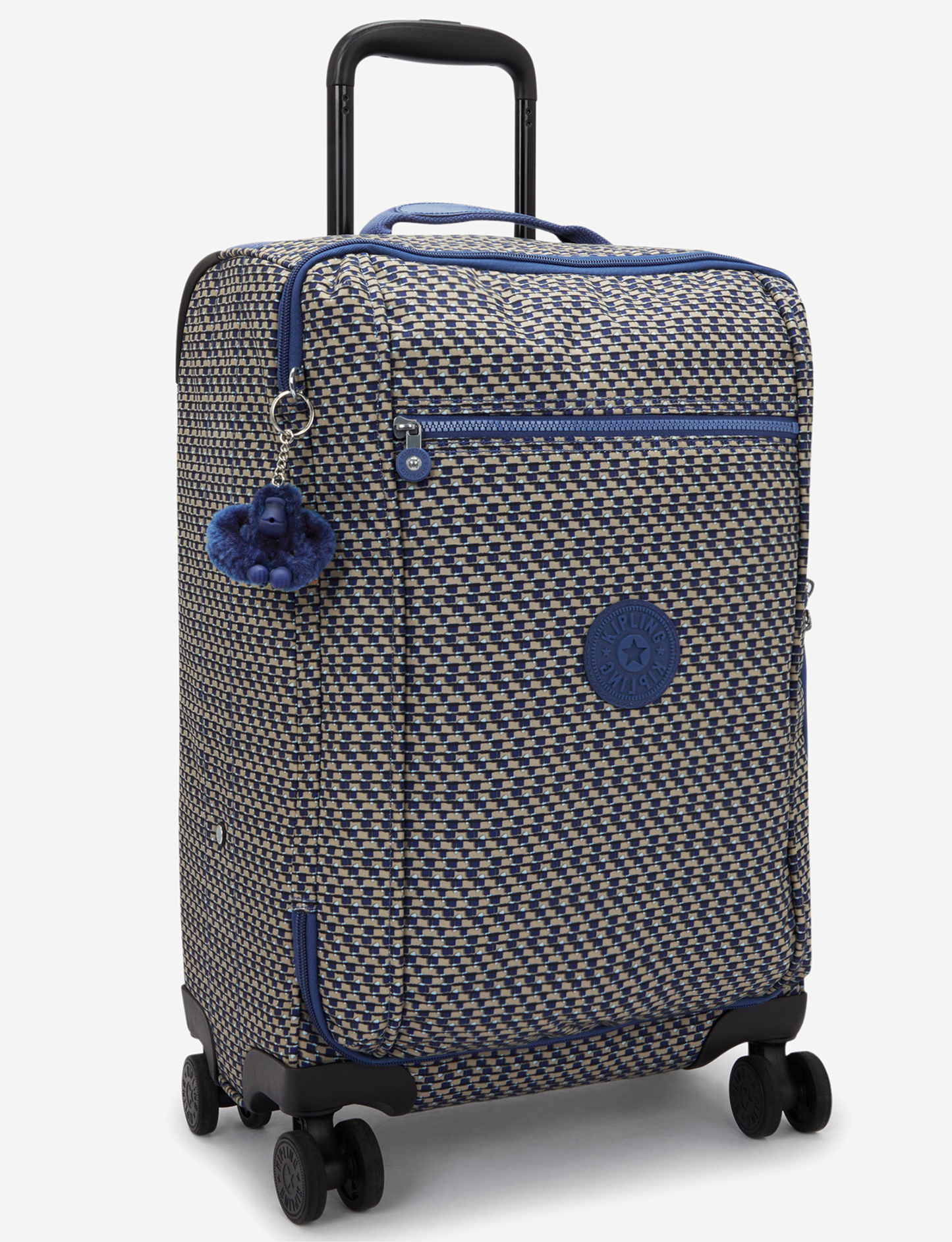 حقيبة سفر صغيرة بعجلات KIPLING Jet S Blue on Wire I8181-9PC