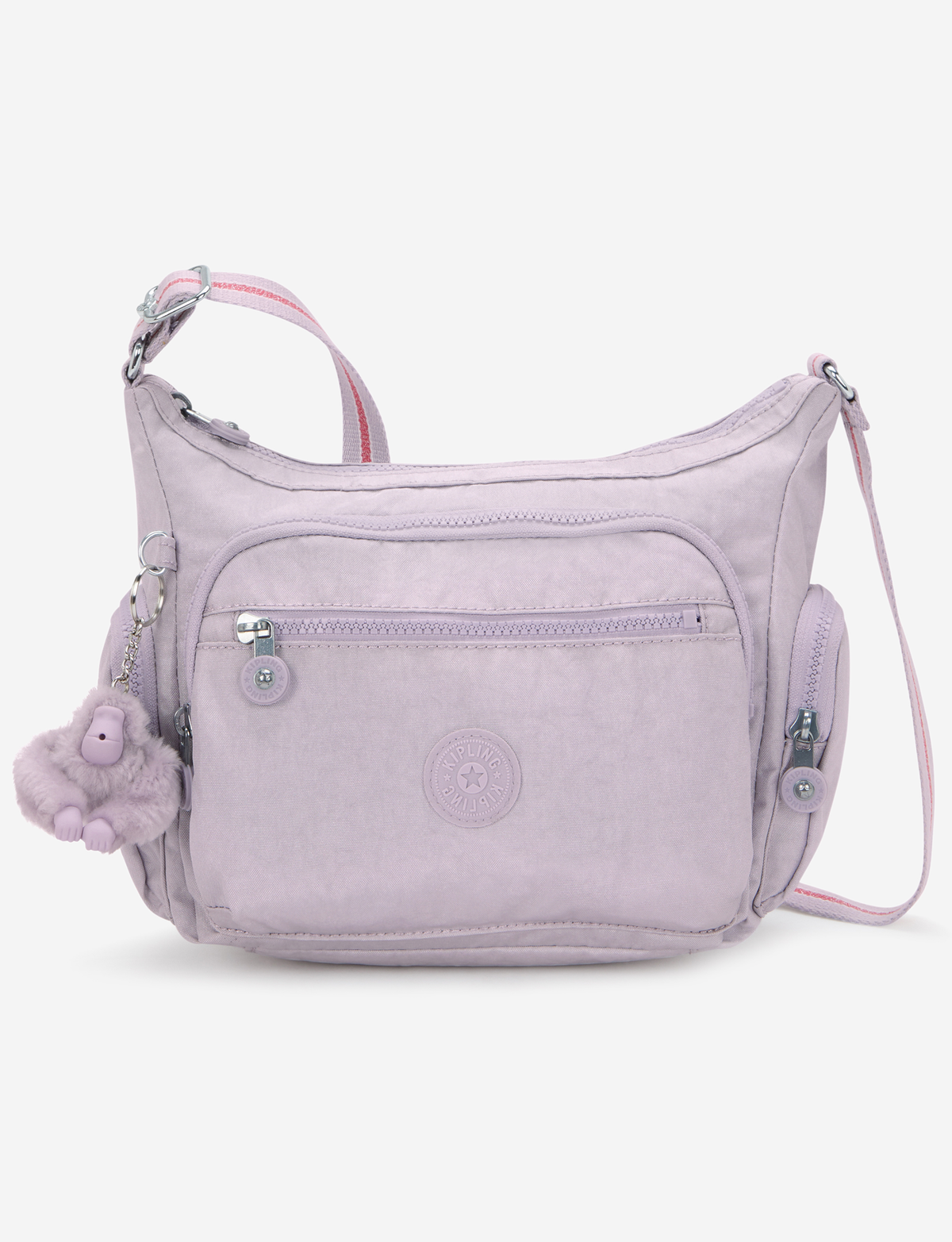 KIPLING Gabbie S Lilac Shimmer Medium crossbody I2532-9GO