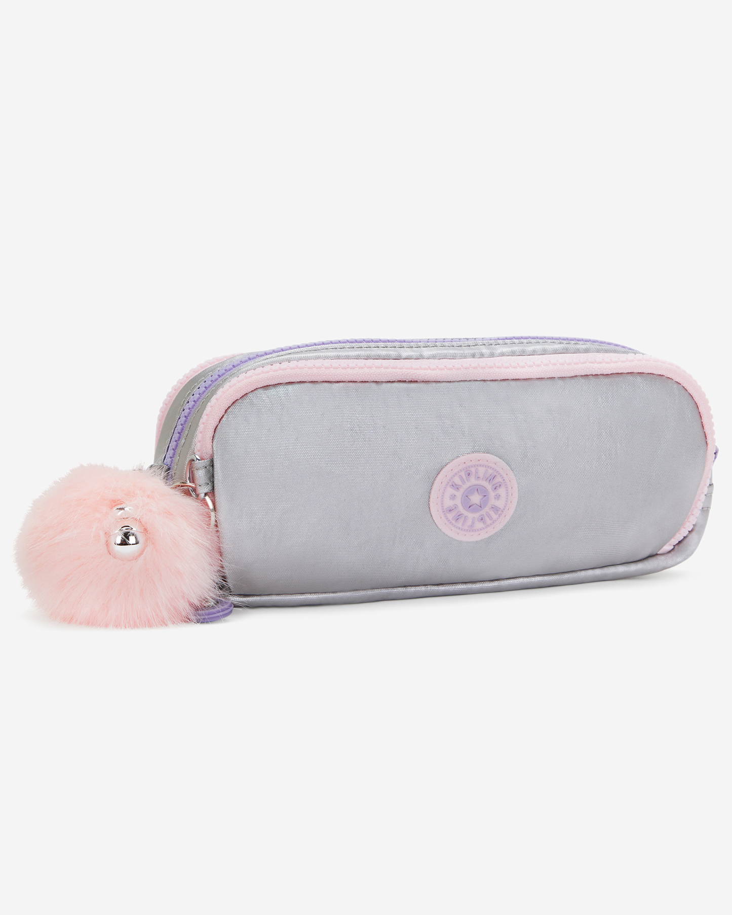 Kipling  Gitroy Silver Glow Met Large Pencase I5702-54M