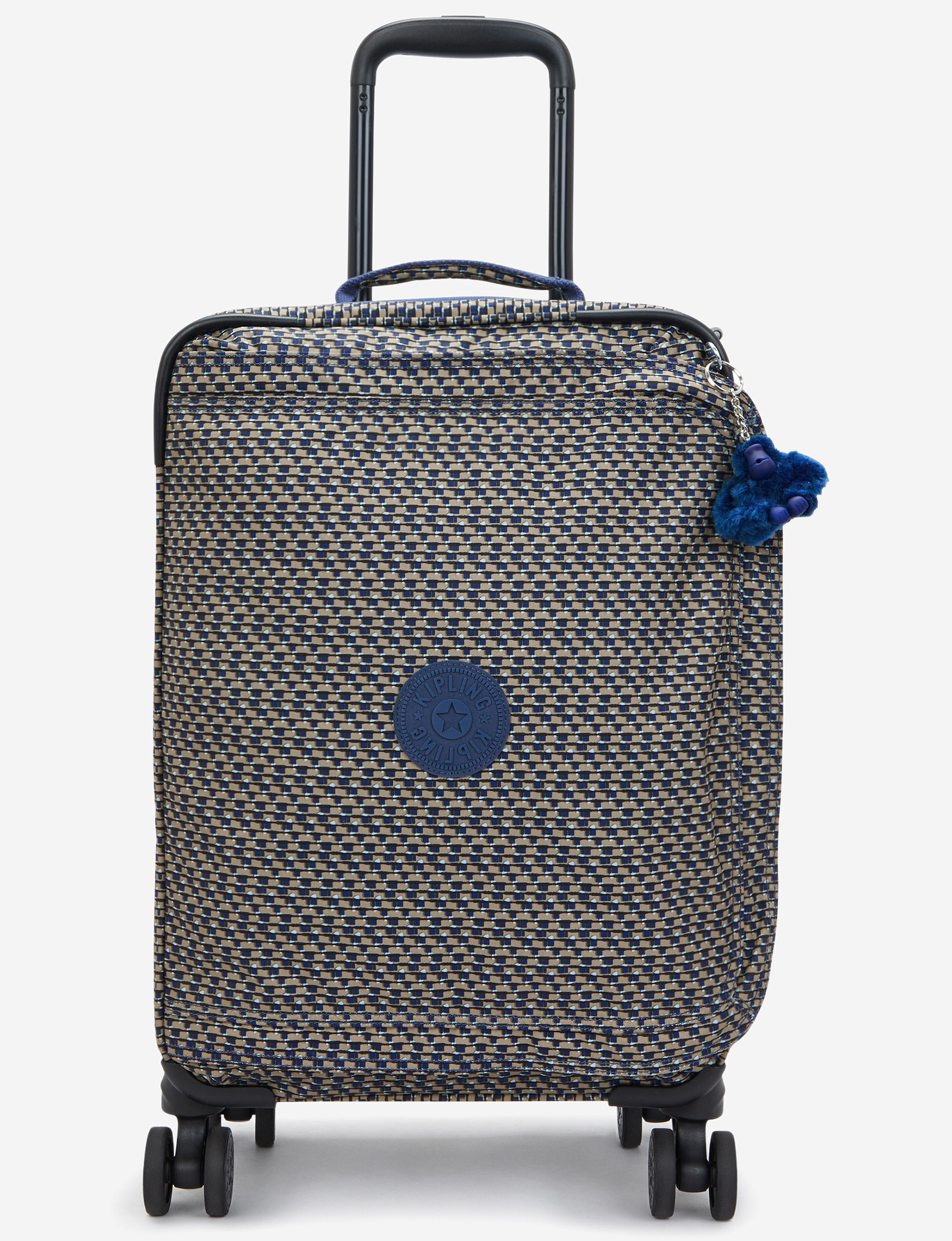 KIPLING Spontaneous S Blue on Wire حقيبة أمتعة صغيرة بعجلات I7211-9PC