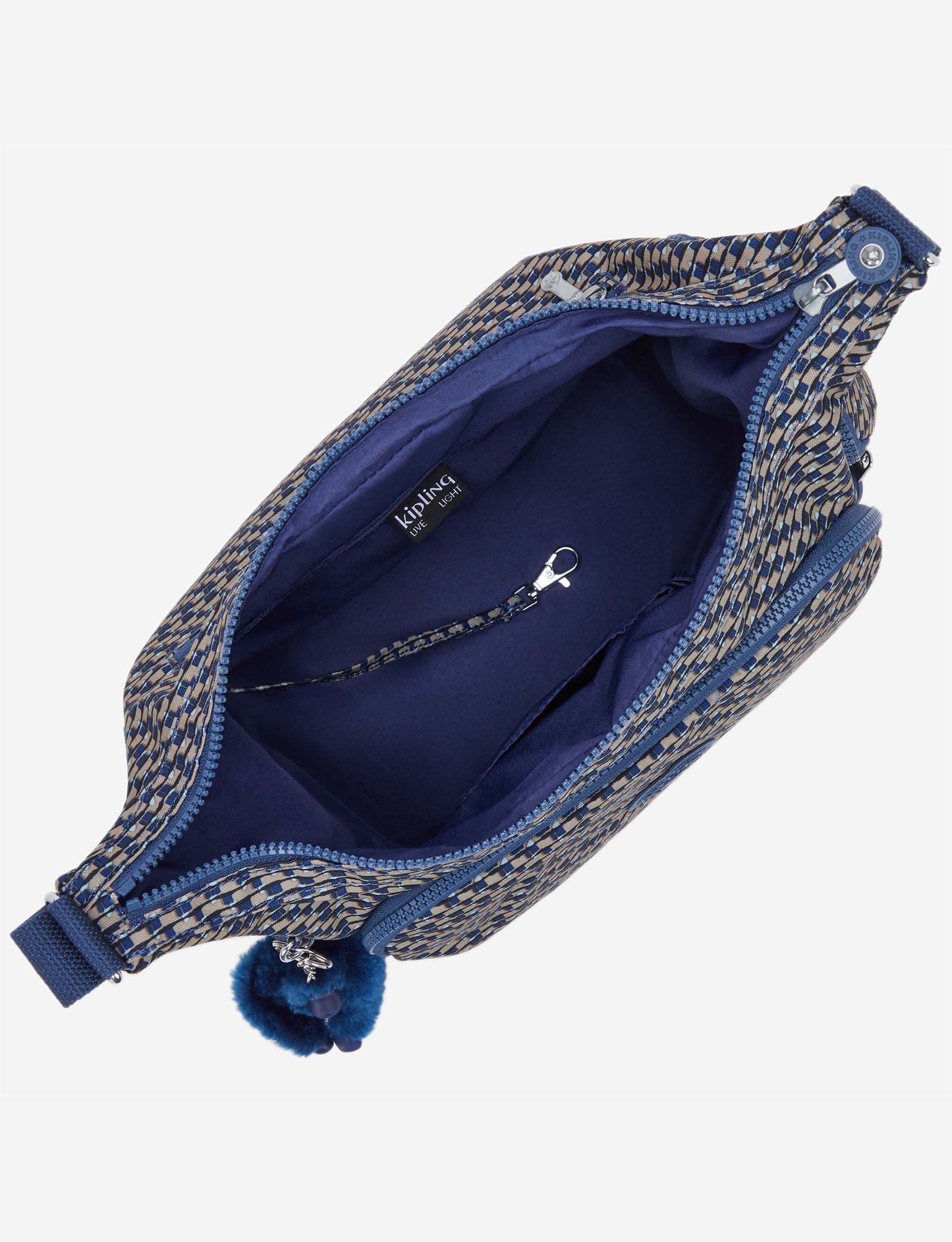 حقيبة كروسبودي كبيرة KIPLING Gabb Blue on Wire I6525-9PC