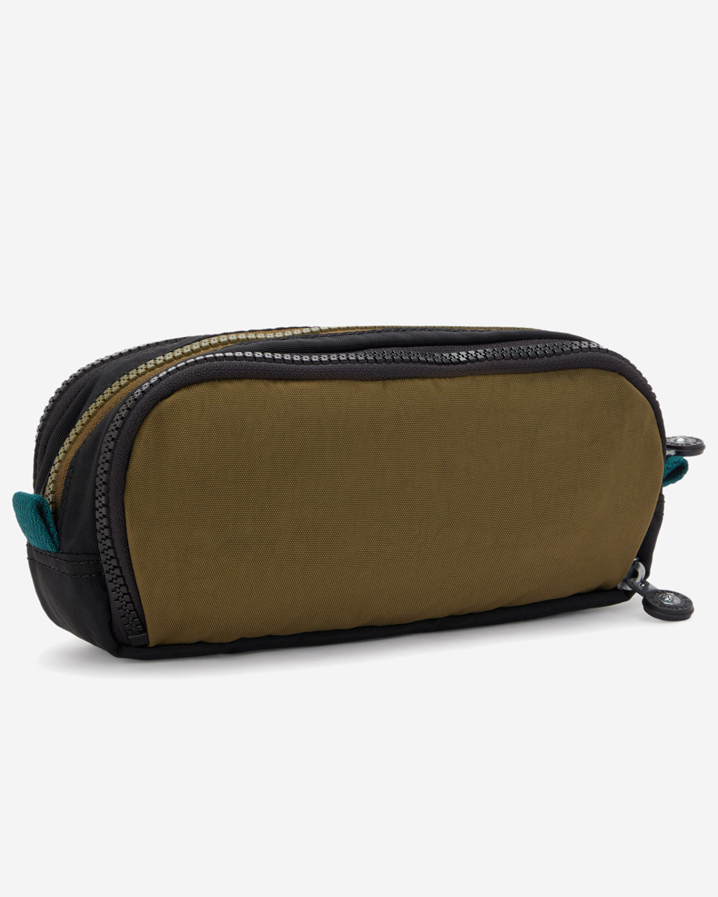Kipling  Gitroy Black Khaki Bl Large Pencase 13564-5FY