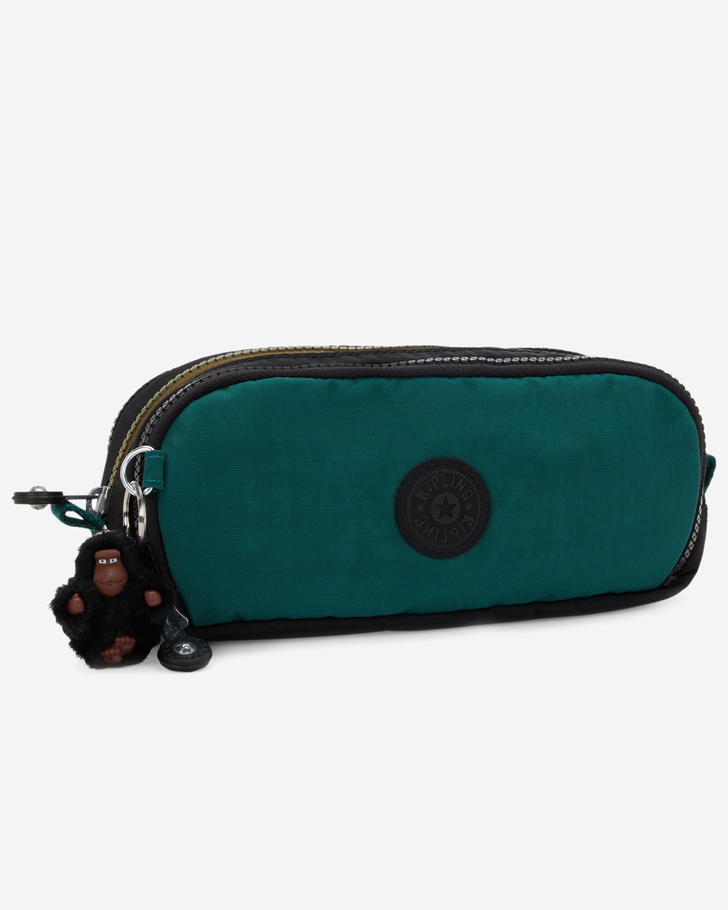 Kipling  Gitroy Black Khaki Bl Large Pencase 13564-5FY